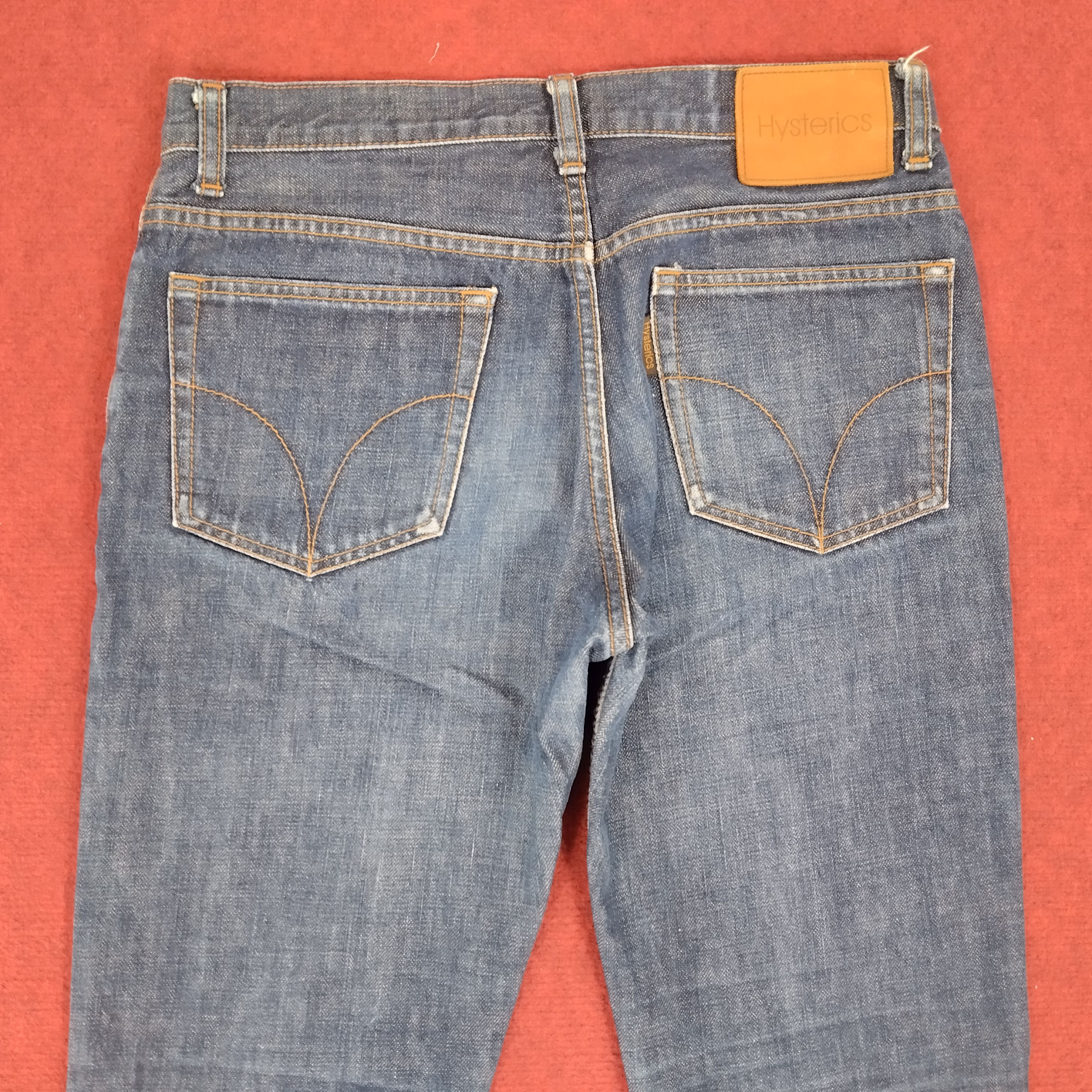 Hysteric Glamour × Japanese Brand × Vintage Hysteric Glamour Japanese Brand Custom Face Style Jeans Size US 29 - 5 Thumbnail