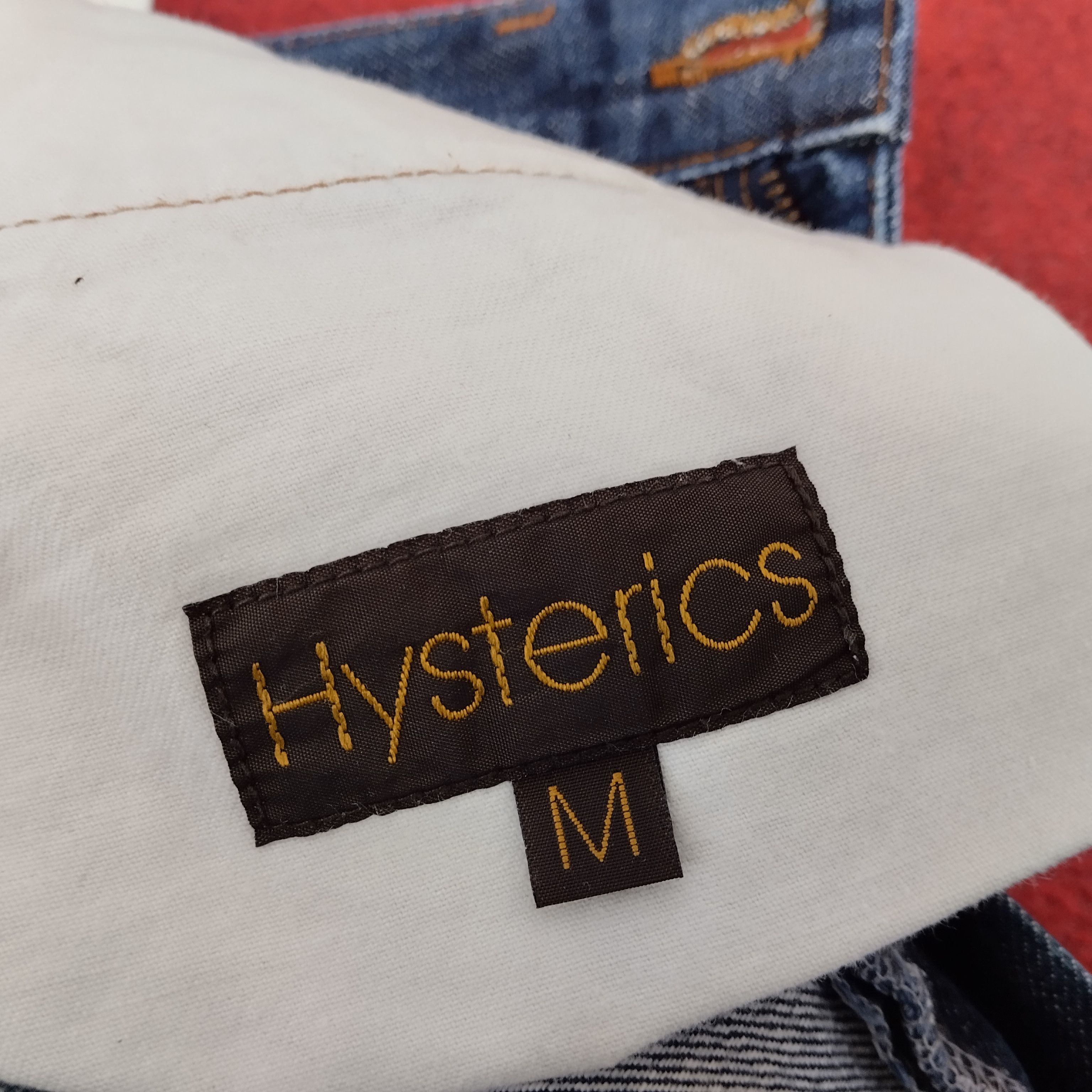 Hysteric Glamour × Japanese Brand × Vintage Hysteric Glamour Japanese Brand Custom Face Style Jeans Size US 29 - 9 Thumbnail