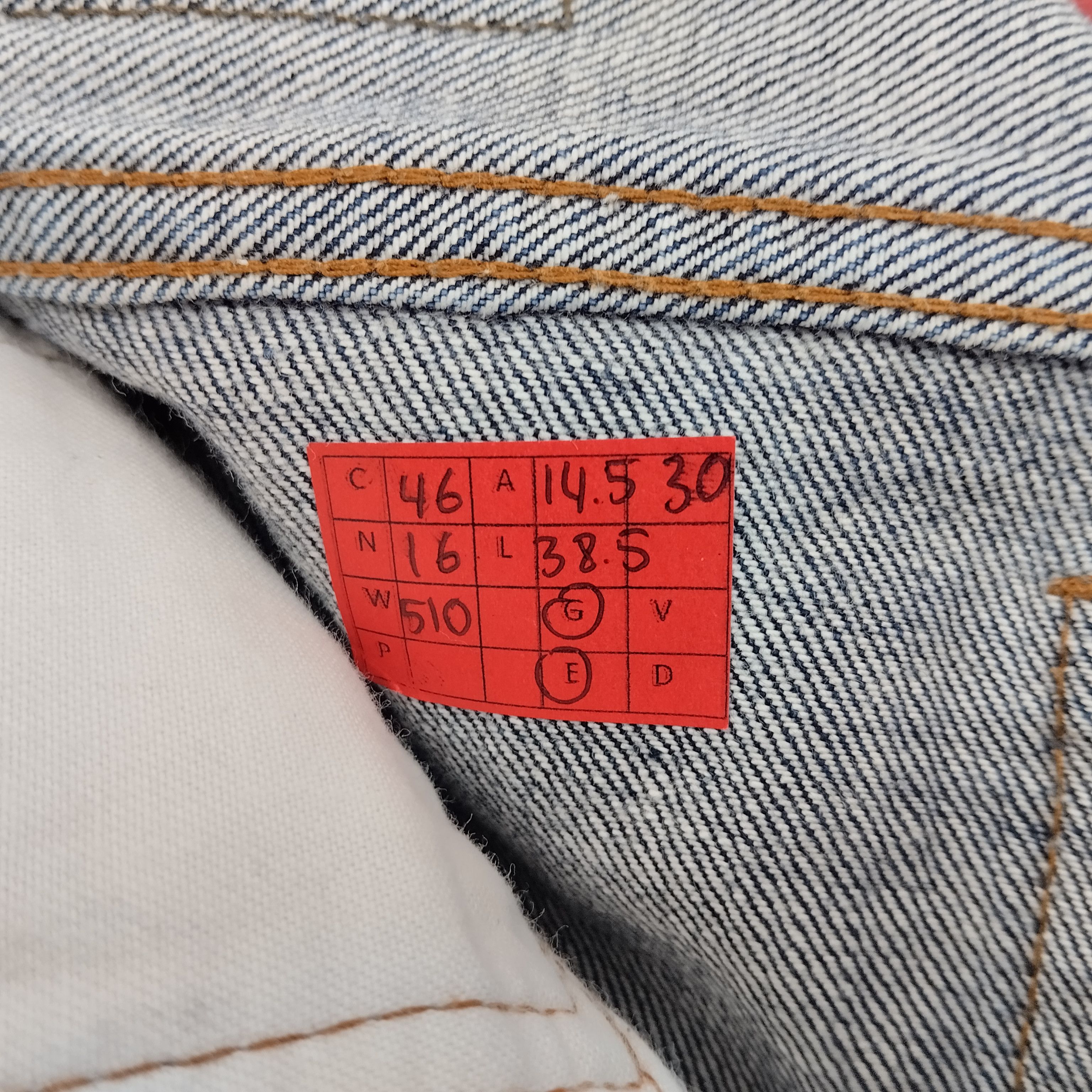 Hysteric Glamour × Japanese Brand × Vintage Hysteric Glamour Japanese Brand Custom Face Style Jeans Size US 29 - 12 Thumbnail