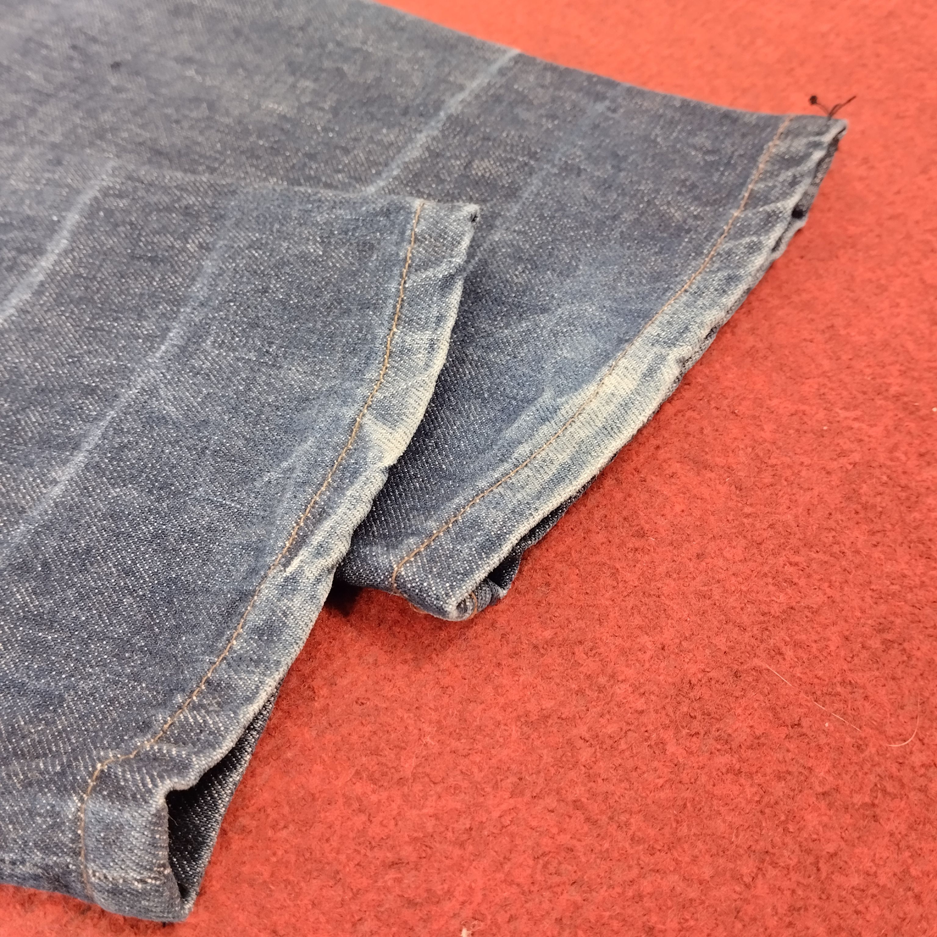 Hysteric Glamour × Japanese Brand × Vintage Hysteric Glamour Japanese Brand Custom Face Style Jeans Size US 29 - 15 Thumbnail