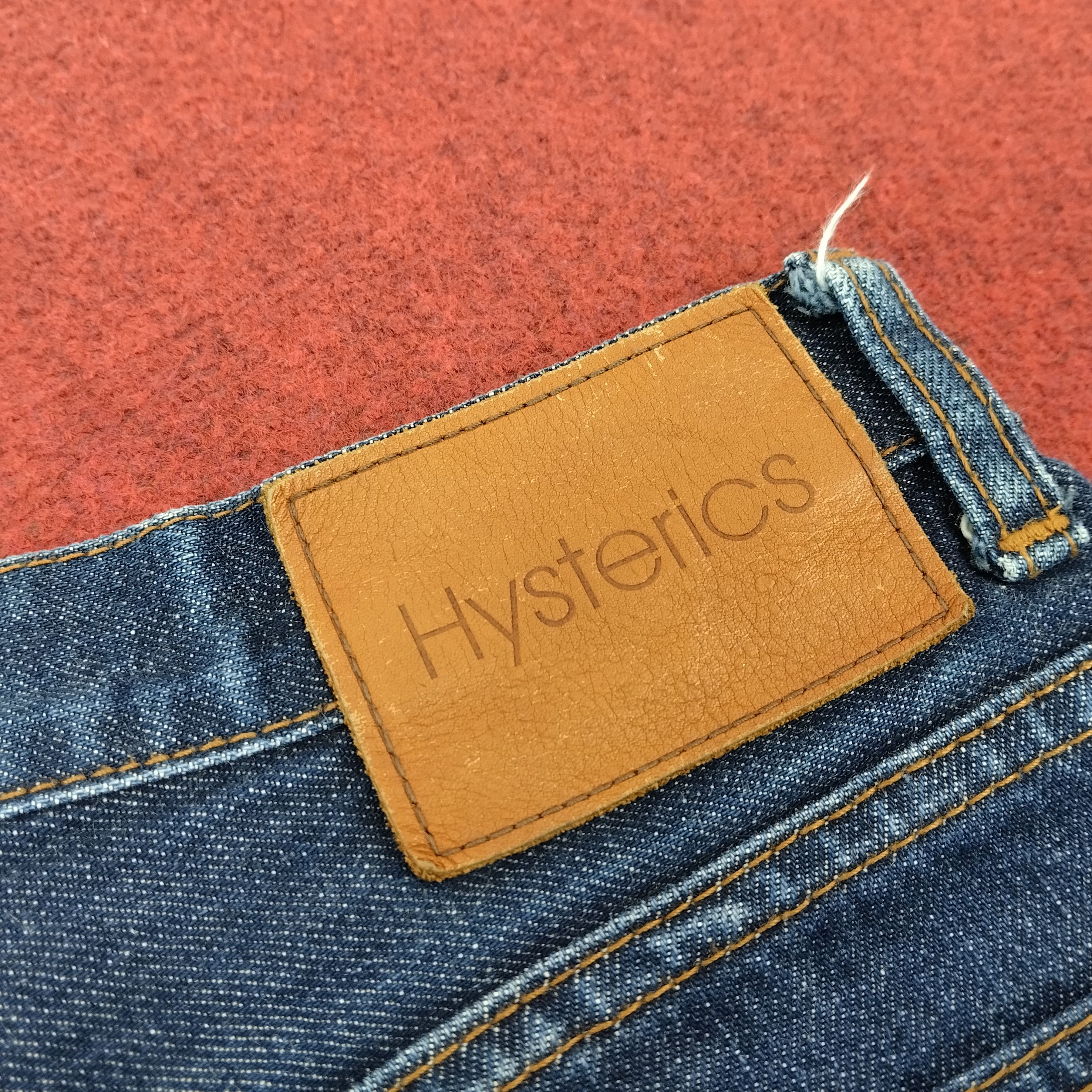 Hysteric Glamour × Japanese Brand × Vintage Hysteric Glamour Japanese Brand Custom Face Style Jeans Size US 29 - 13 Thumbnail