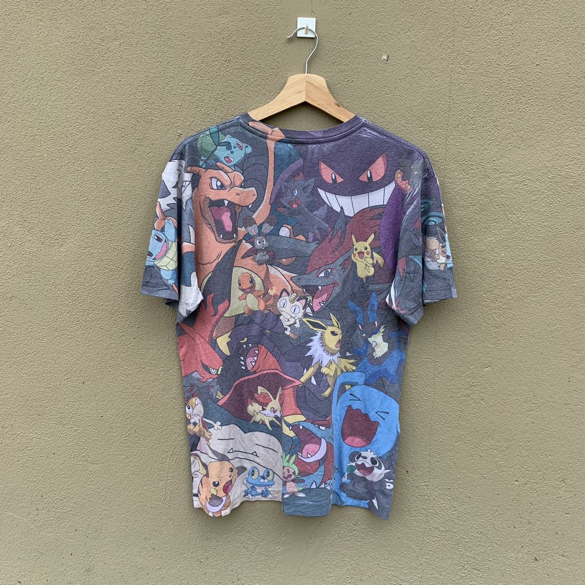 Nintendo Vintage Pokemon Full Printed Tshirt Legendary Pokemon Size US M / EU 48-50 / 2 - 3 Thumbnail