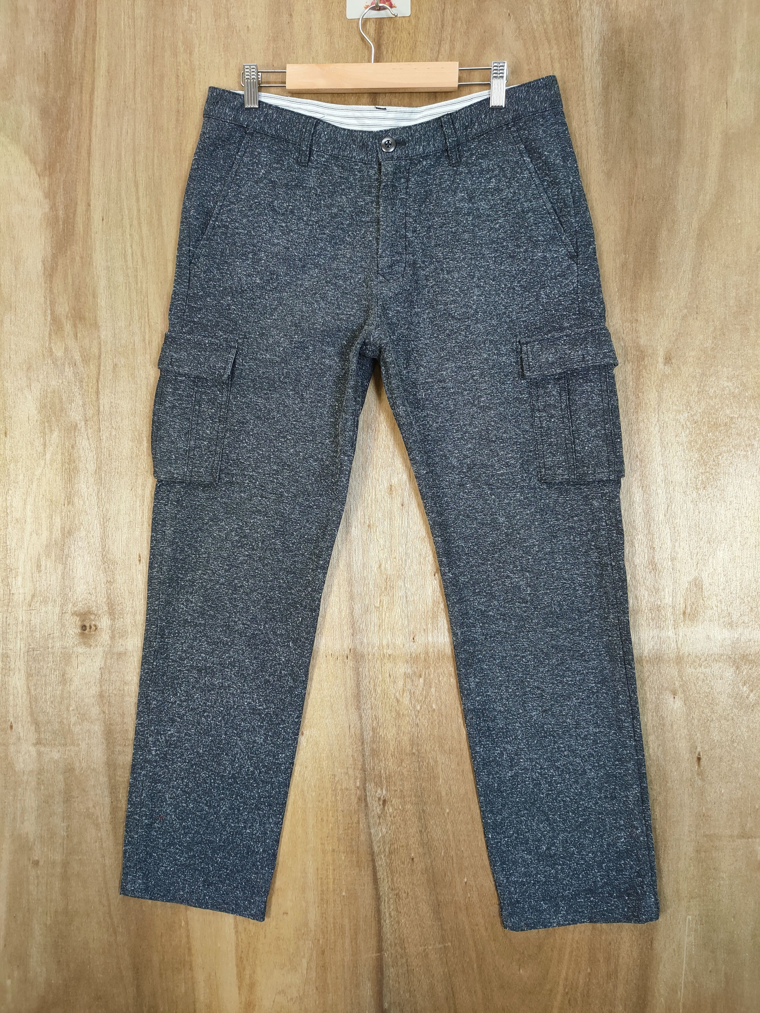 The Difference × Vintage DIFFERENCE WOOL CARGO PANTS Size US 34 / EU 50 - 1 Thumbnail