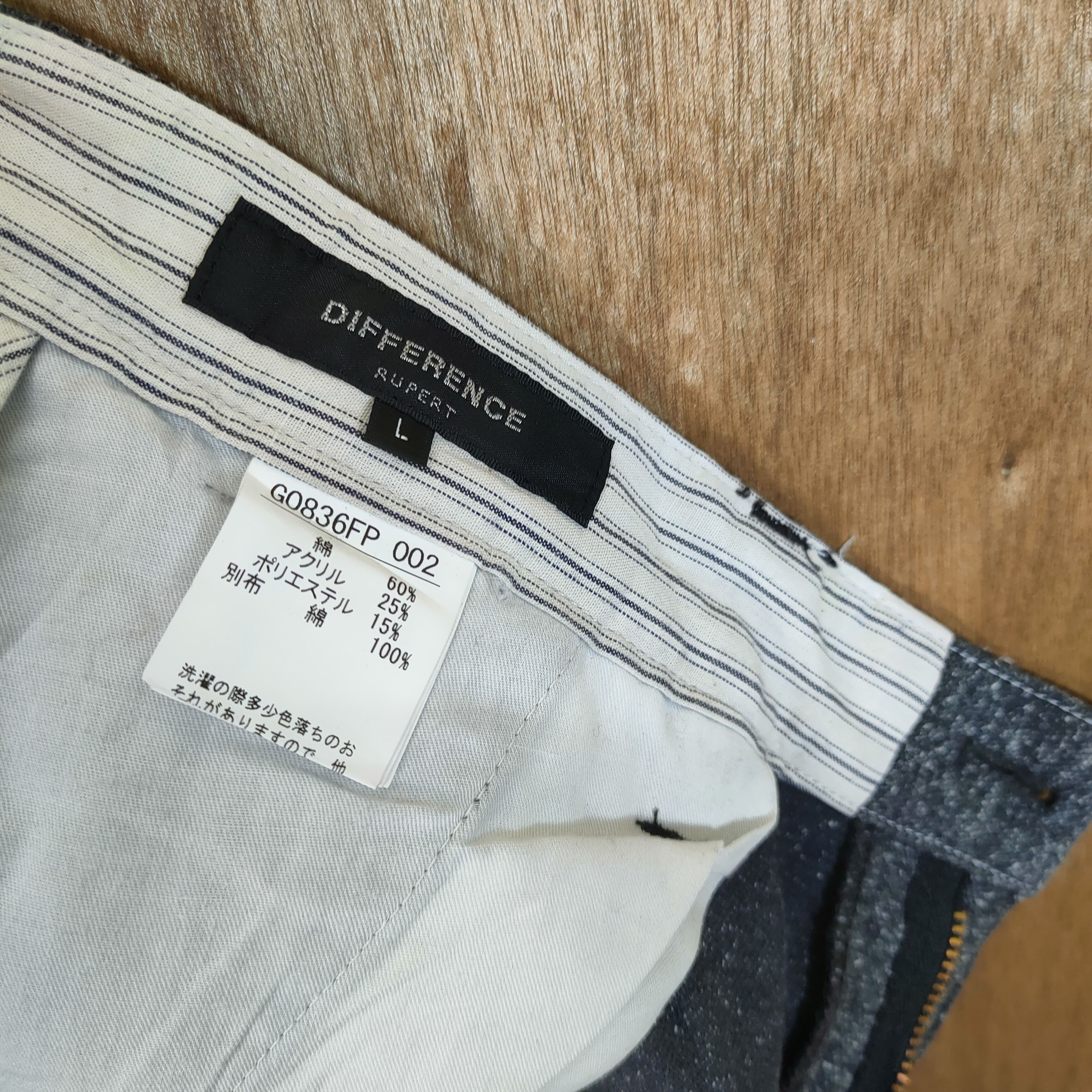The Difference × Vintage DIFFERENCE WOOL CARGO PANTS Size US 34 / EU 50 - 11 Thumbnail