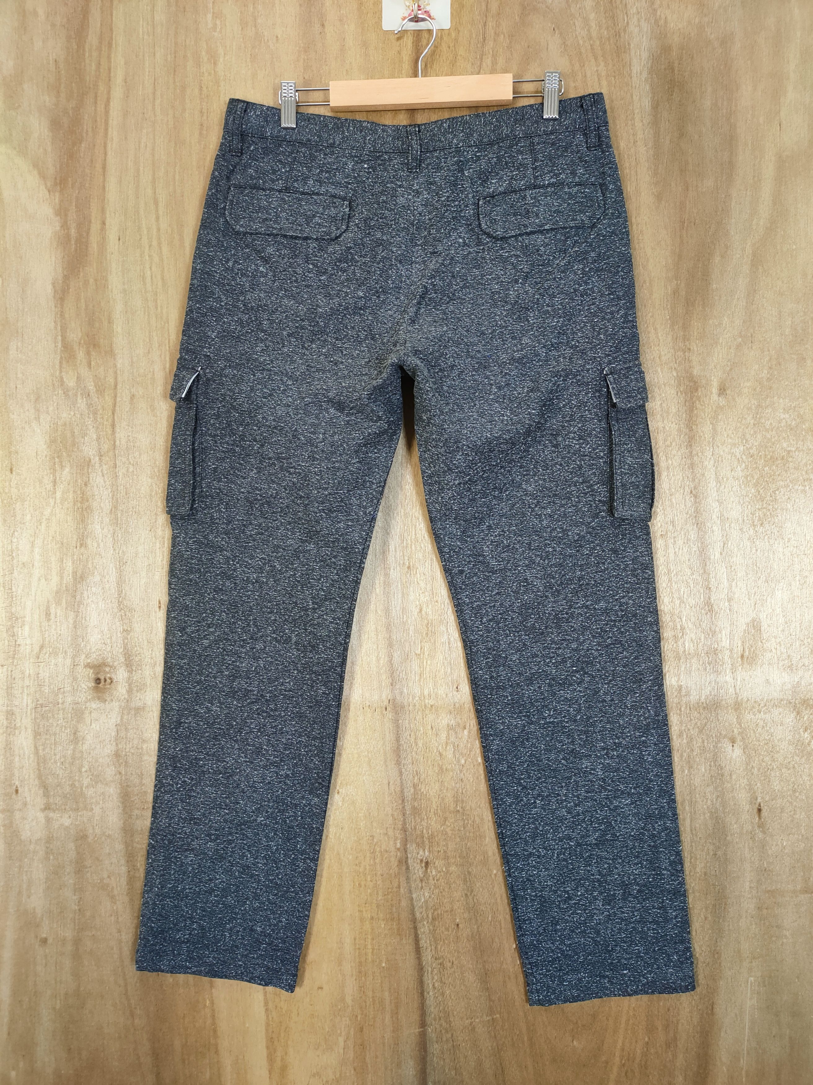 The Difference × Vintage DIFFERENCE WOOL CARGO PANTS Size US 34 / EU 50 - 8 Thumbnail