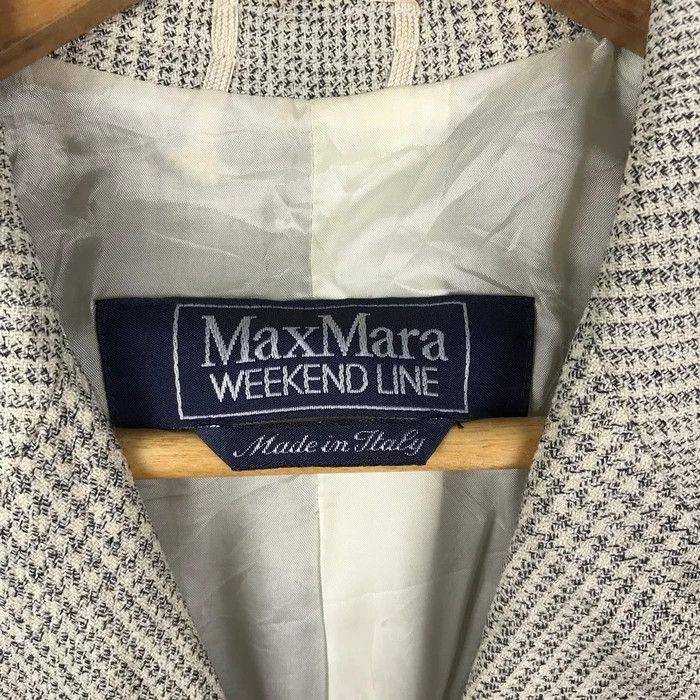 Max Mara Vintage MAX MARA ITALY Weekend Line Wool Blazer Size ONE SIZE - 2 Thumbnail