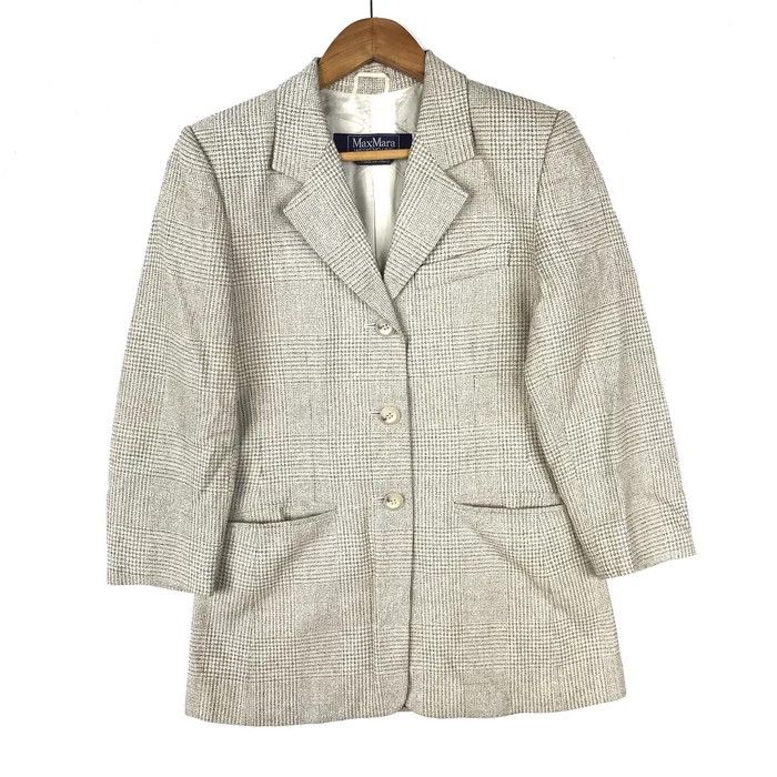 Max Mara Vintage MAX MARA ITALY Weekend Line Wool Blazer Size ONE SIZE - 1 Thumbnail