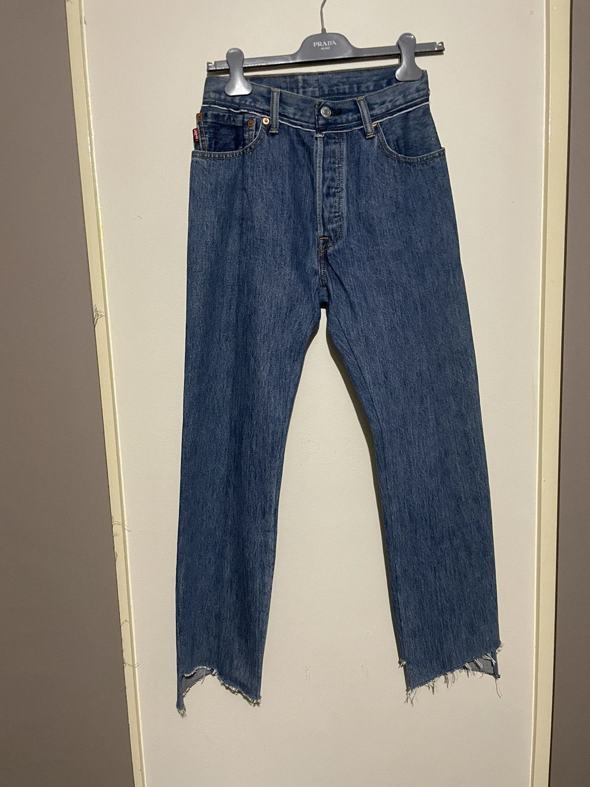 Vetements x Levi's reworked jeans