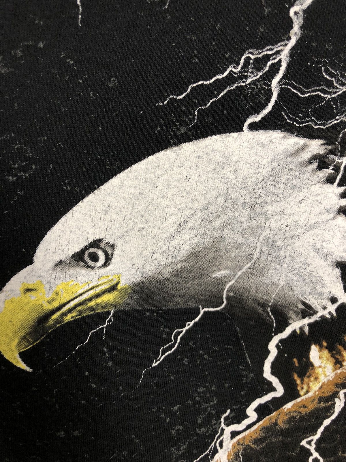 Vintage Vintage American Thunder Eagle Tee Size US XL / EU 56 / 4 - 4 Thumbnail