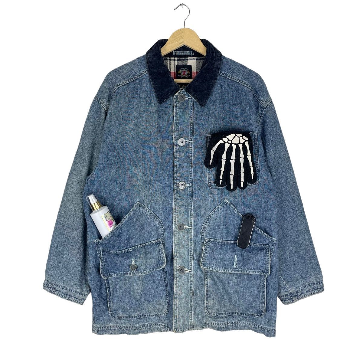 Other 🔥IXI:Z JAPAN WORKWEAR DENIM JACKET Size US L / EU 52-54 / 3 - 1 Thumbnail