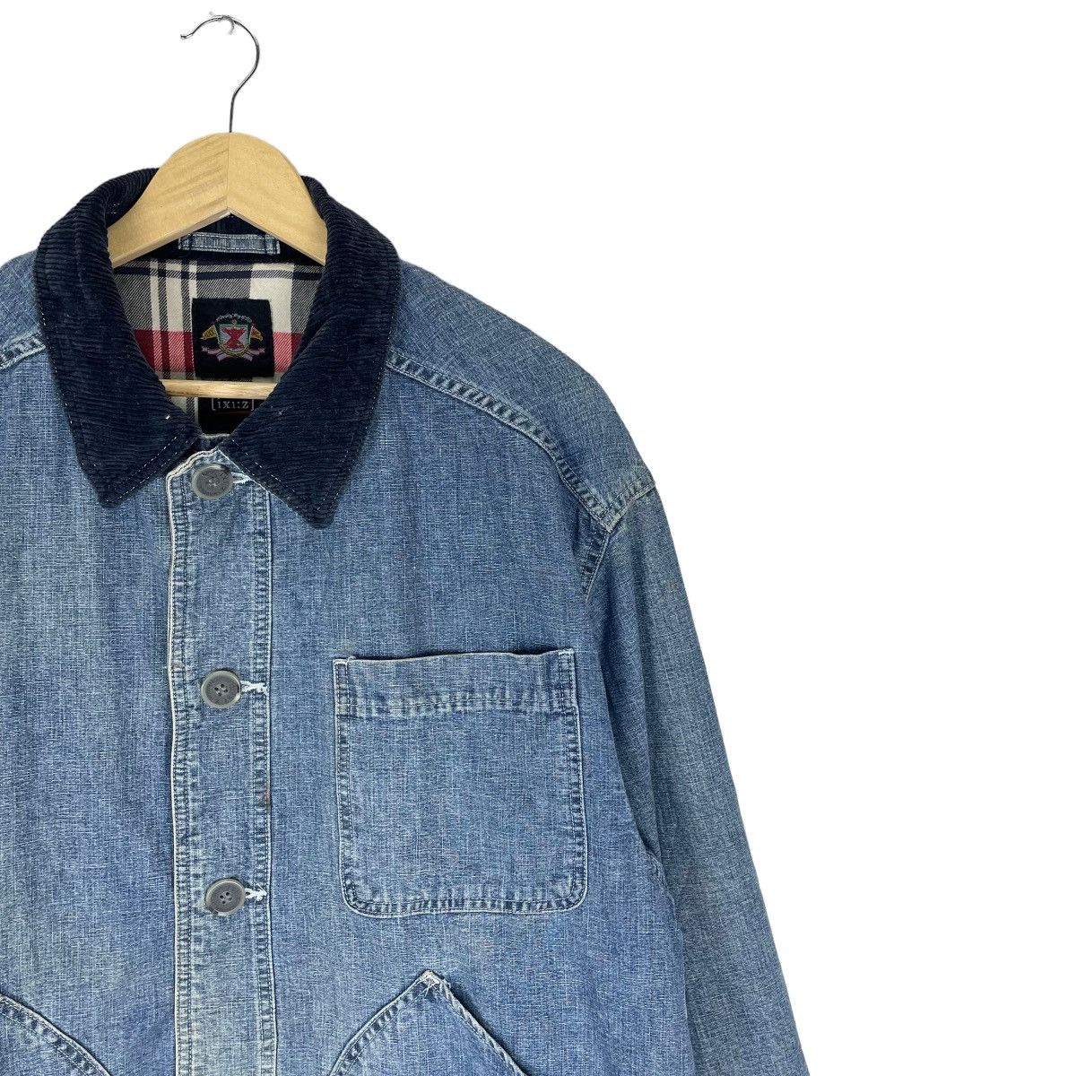 Other 🔥IXI:Z JAPAN WORKWEAR DENIM JACKET Size US L / EU 52-54 / 3 - 4 Thumbnail