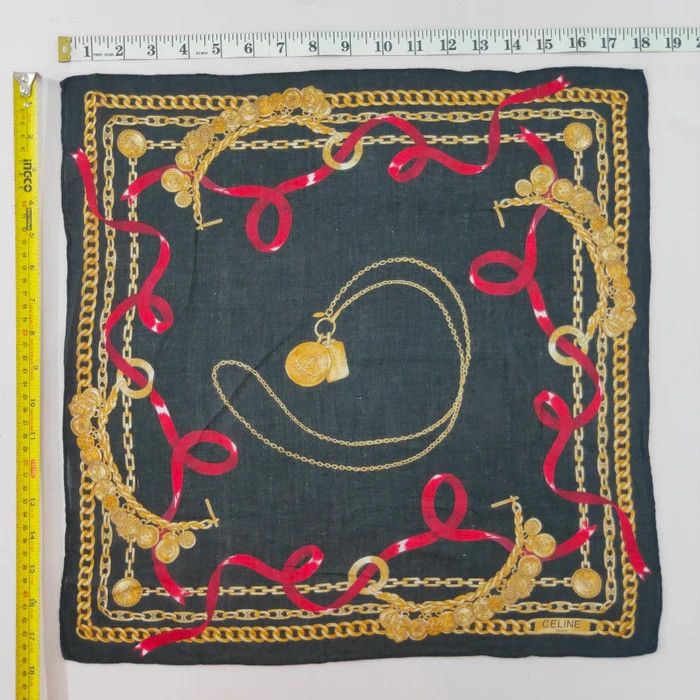 Celine Handkerchief/ Headscarf/ Bandana - 3F213064 Size ONE SIZE - 2 Thumbnail