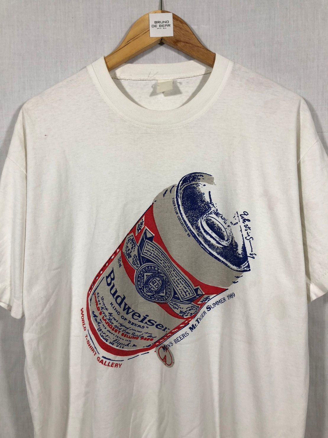 Vintage 1989's Budweiser shirt King of Beers