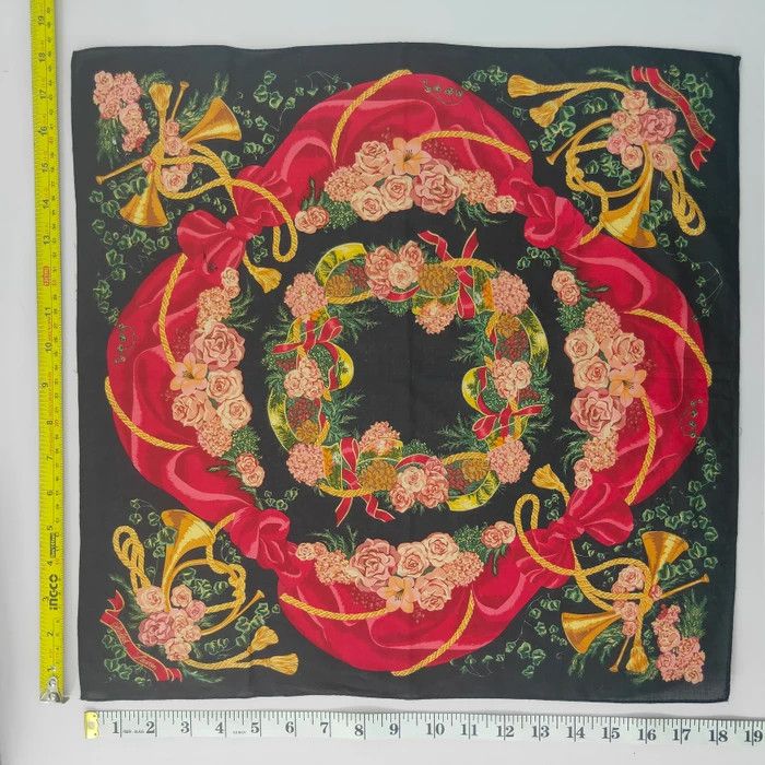 Ralph Lauren × Vintage Ralph Lauren Handkerchief/ Headscarf/ Bandana - 3F213014 Size ONE SIZE - 2 Thumbnail