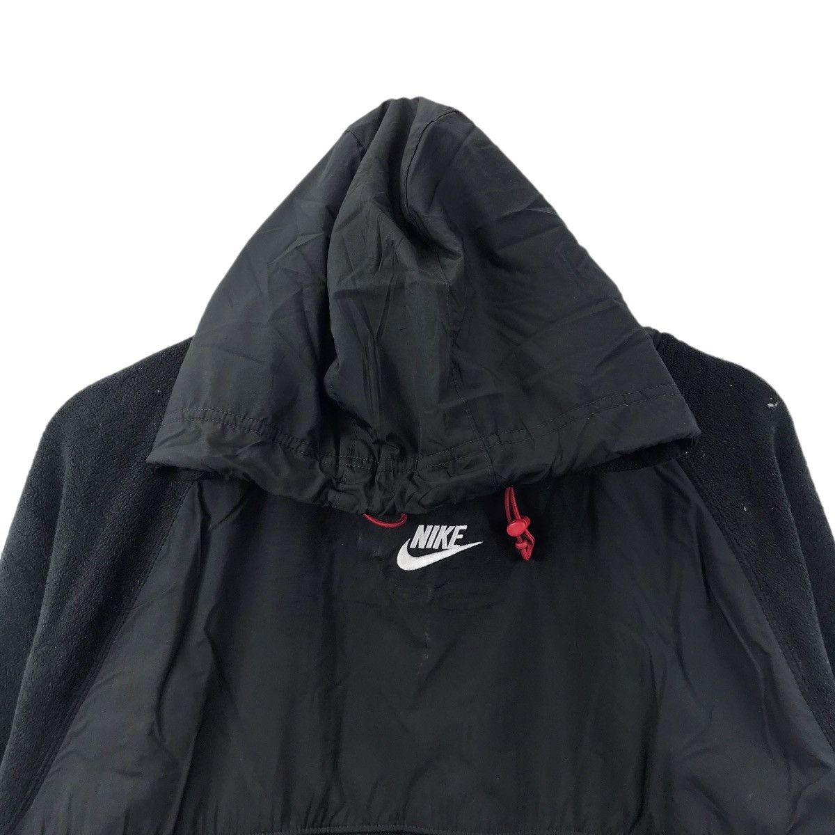 Nike NIKE SWOOSH Center Logo Fleece Black Hoodie Size US L / EU 52-54 / 3 - 2 Thumbnail