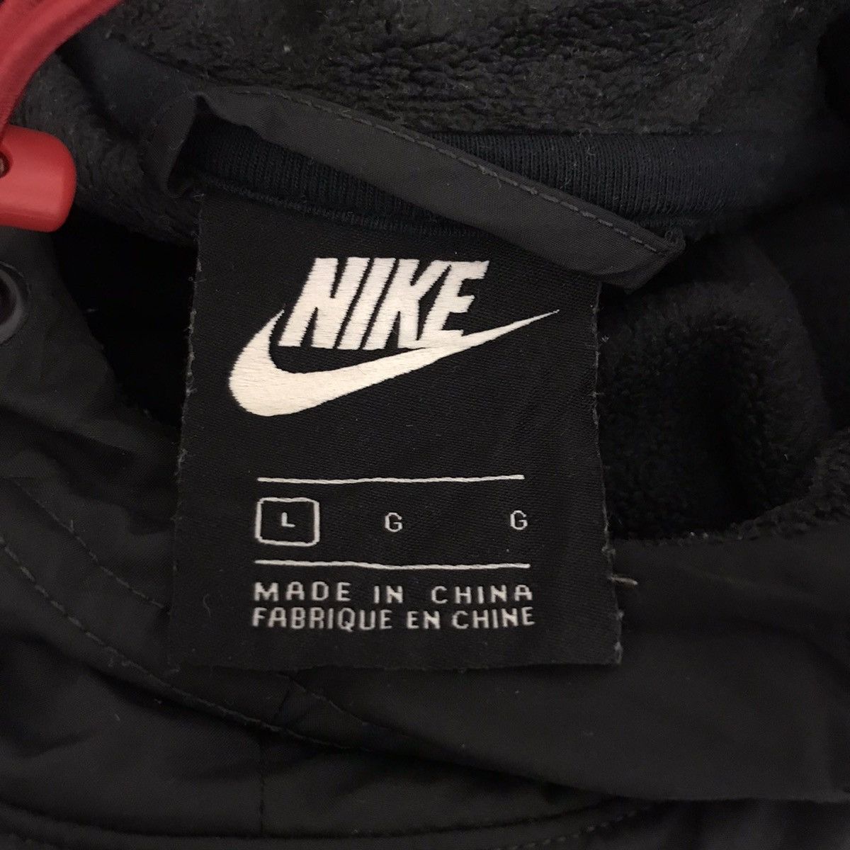 Nike NIKE SWOOSH Center Logo Fleece Black Hoodie Size US L / EU 52-54 / 3 - 4 Thumbnail