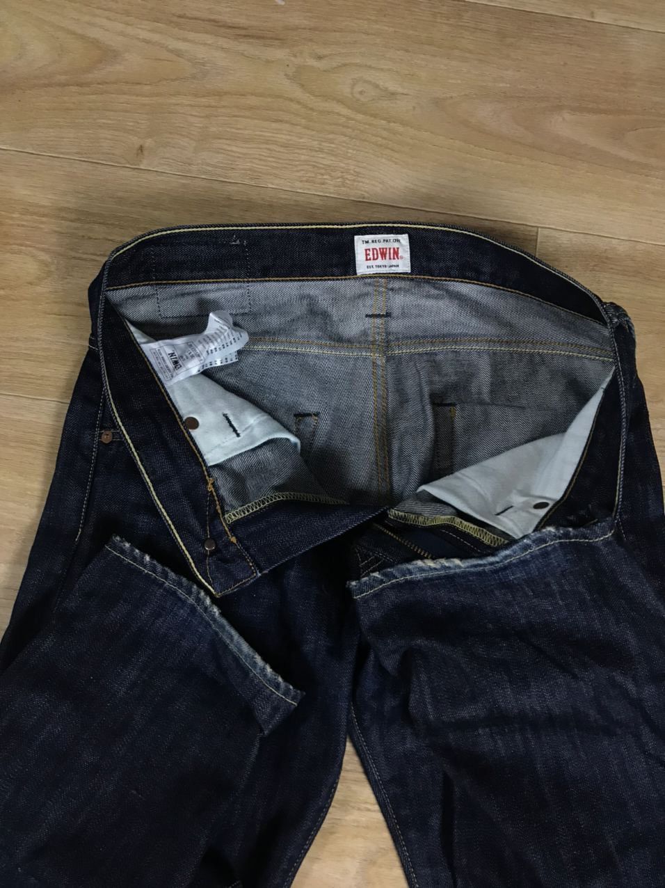 Edwin Edwin Japanese brand navy blue jeans 30x32 Size US 30 / EU 46 - 5 Thumbnail