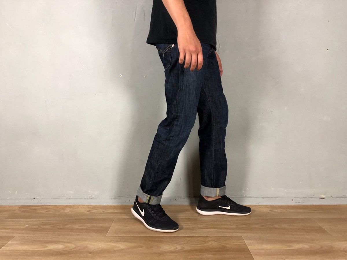 Edwin Edwin Japanese brand navy blue jeans 30x32 Size US 30 / EU 46 - 3 Thumbnail