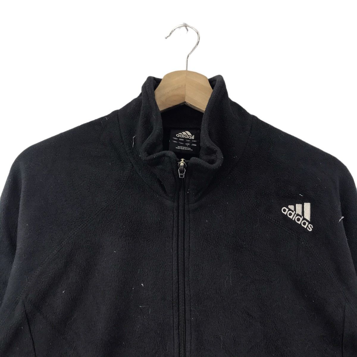 Adidas ADIDAS EQUIPMENT Track Top Line Black Fleece Sweatshirt Size US L / EU 52-54 / 3 - 2 Thumbnail