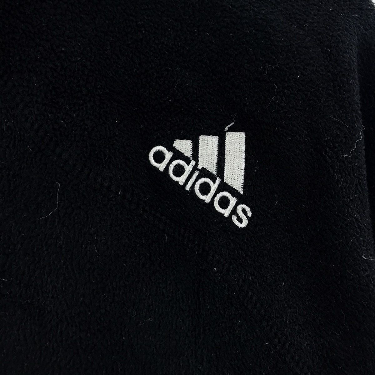Adidas ADIDAS EQUIPMENT Track Top Line Black Fleece Sweatshirt Size US L / EU 52-54 / 3 - 3 Thumbnail