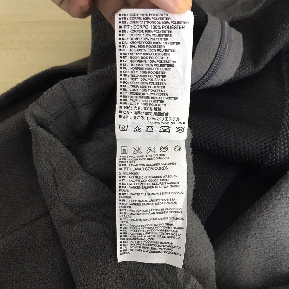 Salomon SALOMON Embroidered Logo Grey Sweater Fleece Sweatshirt Size US S / EU 44-46 / 1 - 8 Thumbnail