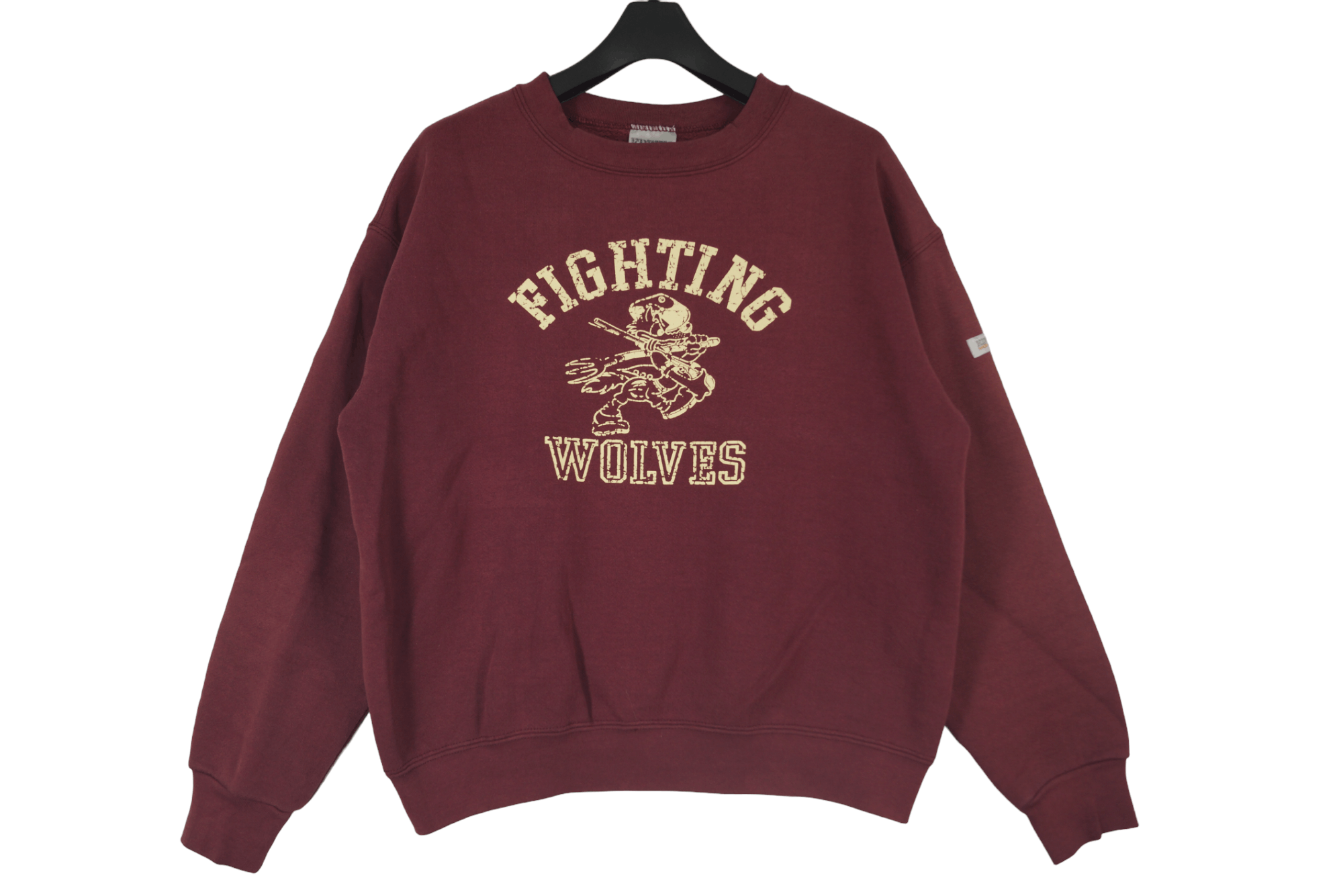 Edwin Made In Usa Sweatshirt Fighting Wolves Spellout