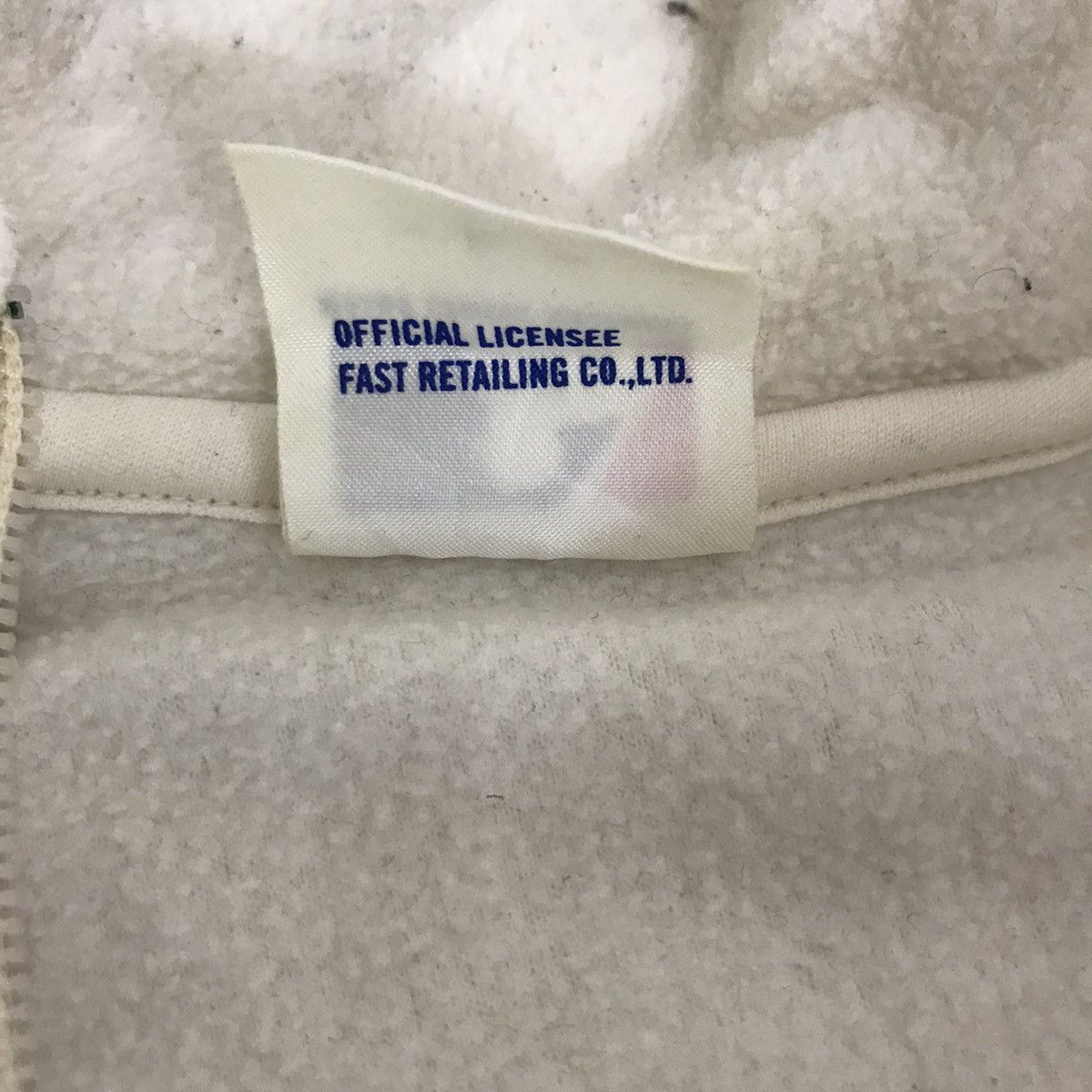 MLB Vintage 90s LA DODGERS Fleece Half Zipper Cream Sweatshirt Size US L / EU 52-54 / 3 - 7 Thumbnail