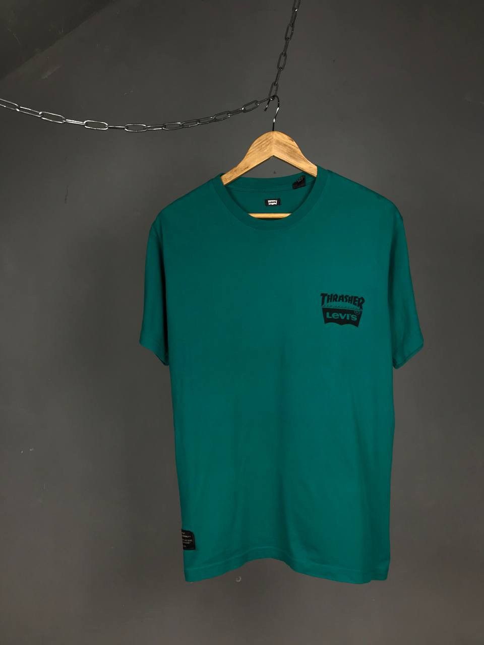 Levi's Levi’s x Thrasher Skateboarding streetwear overprinted tee Size US M / EU 48-50 / 2 - 1 Thumbnail