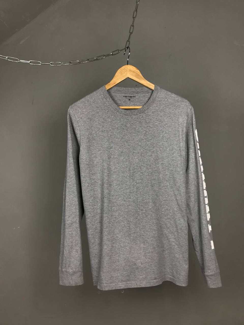 Carhartt Carhartt WIP streetwear big logo college left longsleeve Size US M / EU 48-50 / 2 - 1 Thumbnail