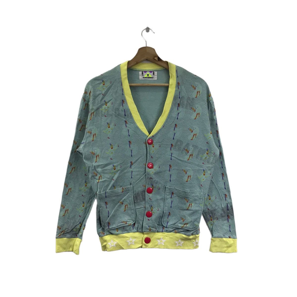 Japanese Brand GUACAMOLE BATMAN Japanese Brand Overprint Jumper Size US M / EU 48-50 / 2 - 1 Thumbnail