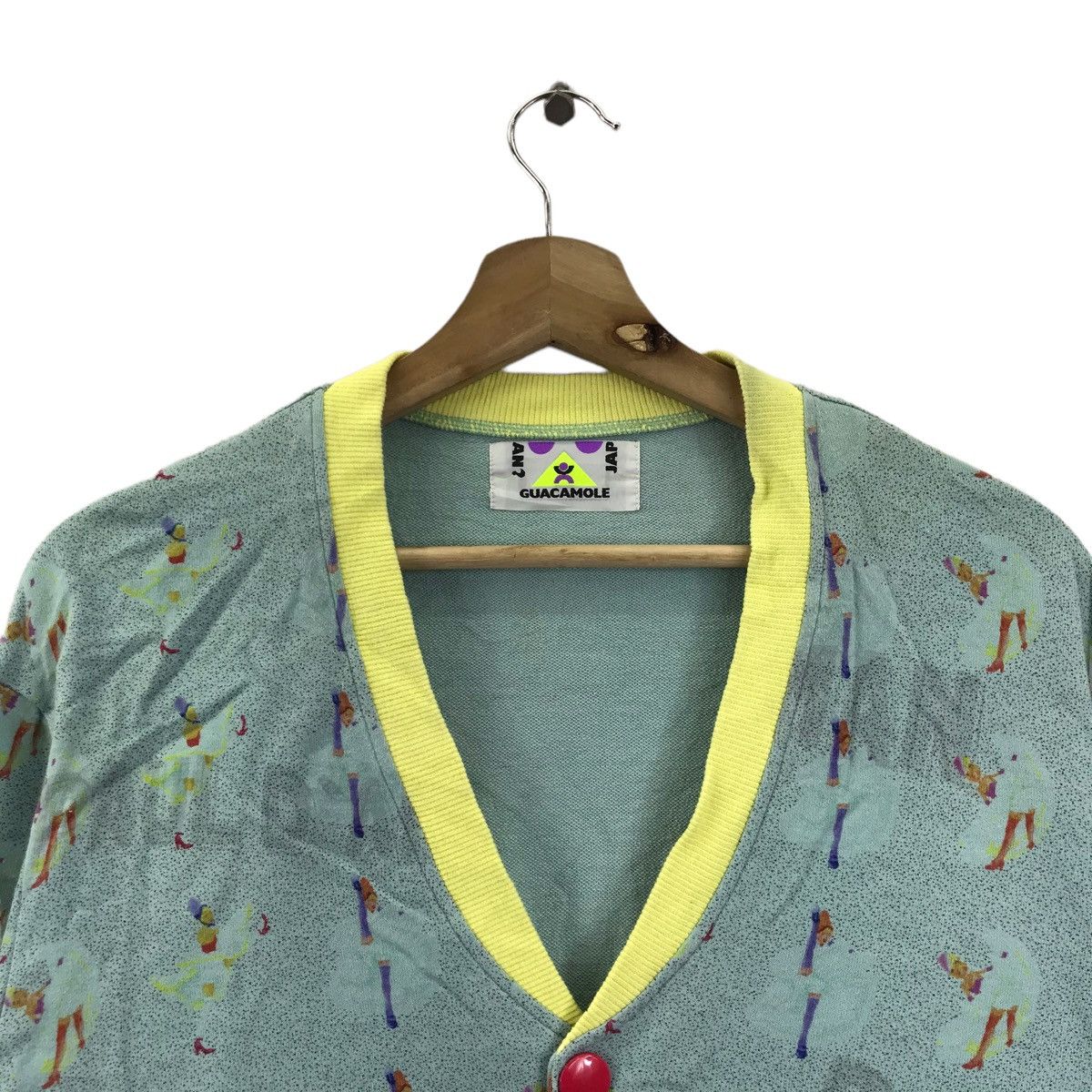 Japanese Brand GUACAMOLE BATMAN Japanese Brand Overprint Jumper Size US M / EU 48-50 / 2 - 2 Thumbnail