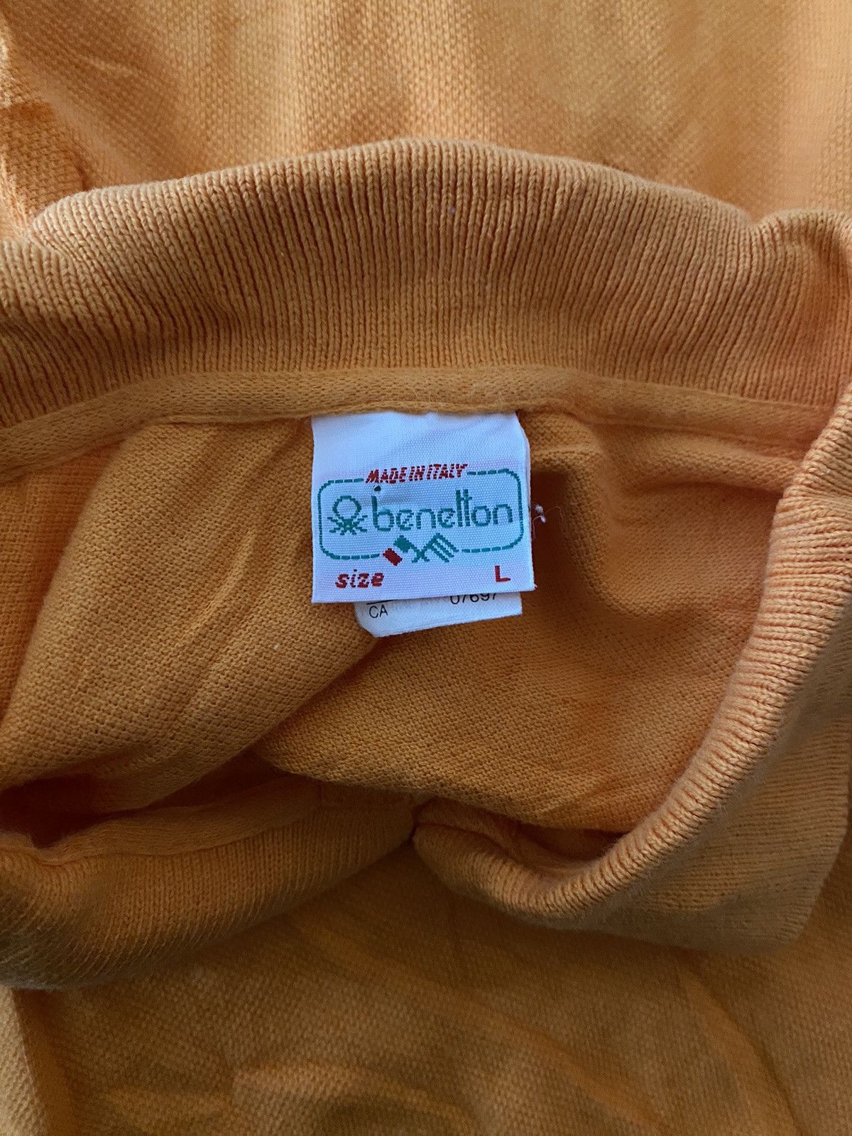 Benetton Vintage Benetton Polo Size US M / EU 48-50 / 2 - 5 Thumbnail