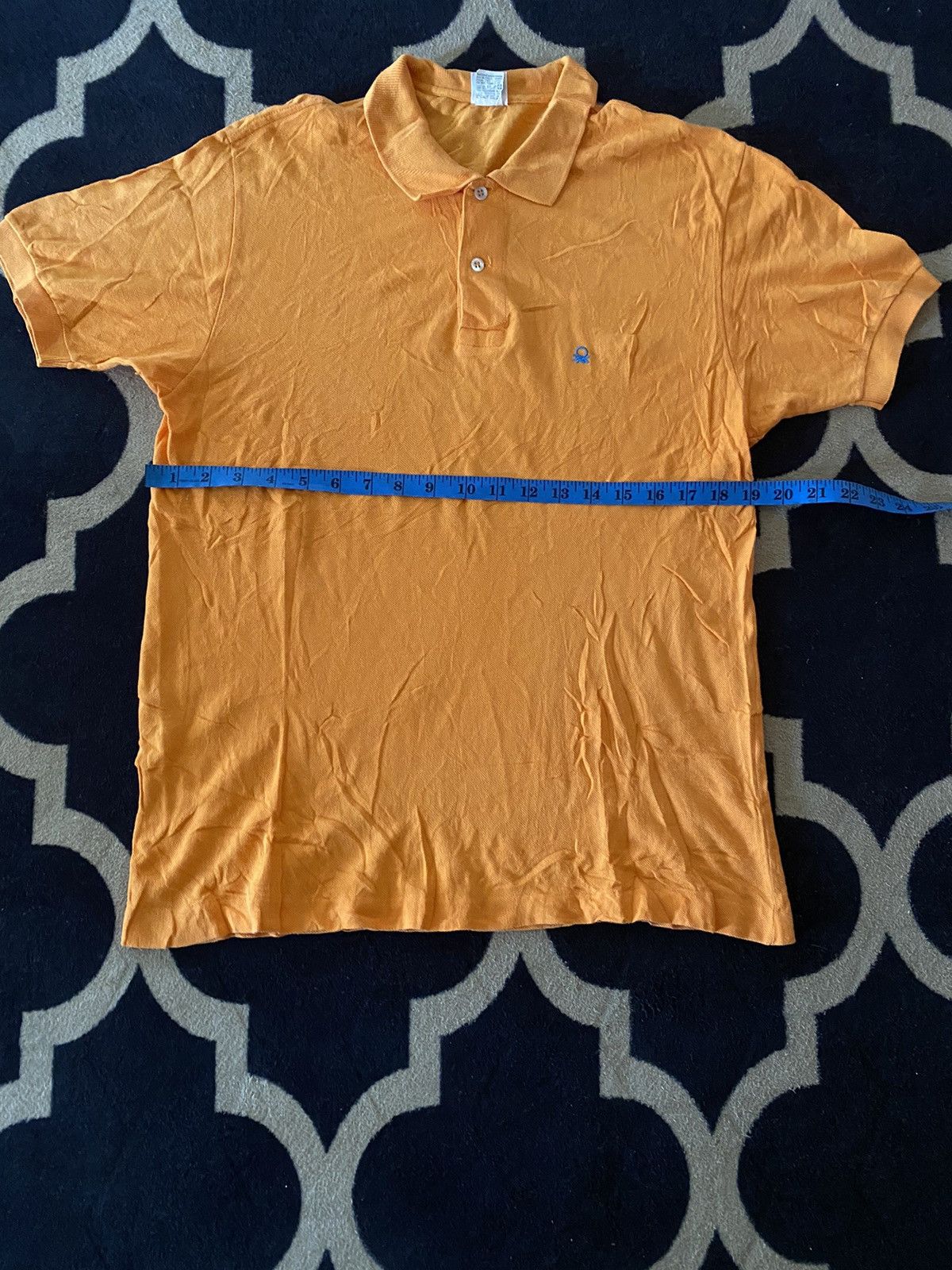 Benetton Vintage Benetton Polo Size US M / EU 48-50 / 2 - 7 Thumbnail