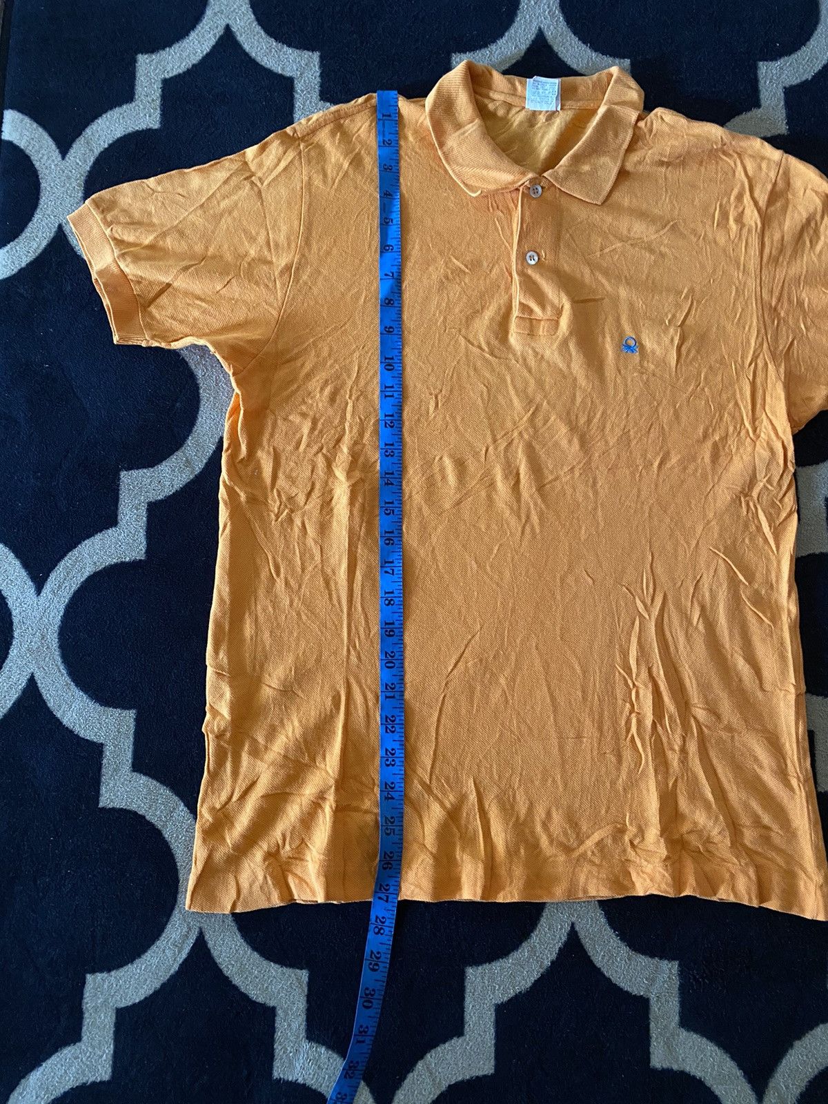 Benetton Vintage Benetton Polo Size US M / EU 48-50 / 2 - 8 Thumbnail