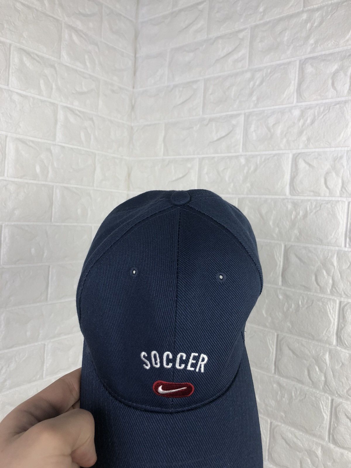 Nike × Vintage Nike Soccer Hat Cap Y2K Size ONE SIZE - 4 Thumbnail