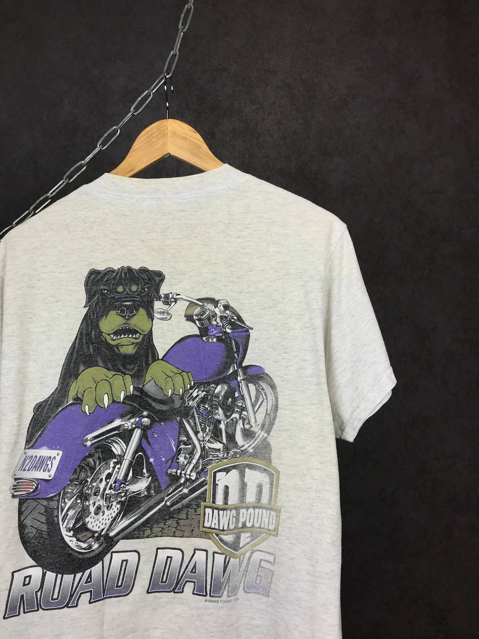 Vintage Dawg Pound 1996 Road Dawg Dog American vintage tee Size US M / EU 48-50 / 2 - 2 Thumbnail