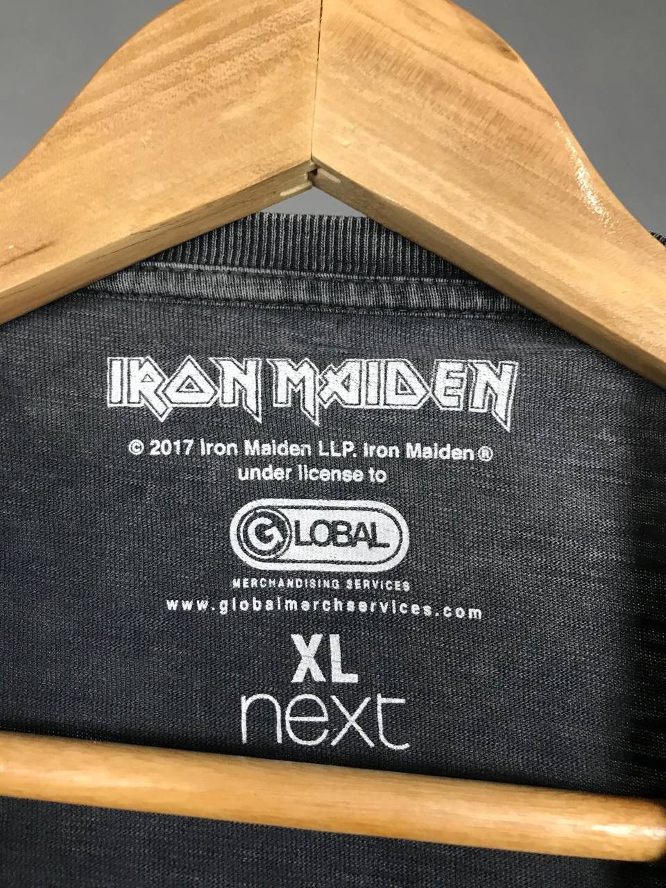Band Tees Iron Maiden vintage rock band tee Size US XL / EU 56 / 4 - 5 Thumbnail