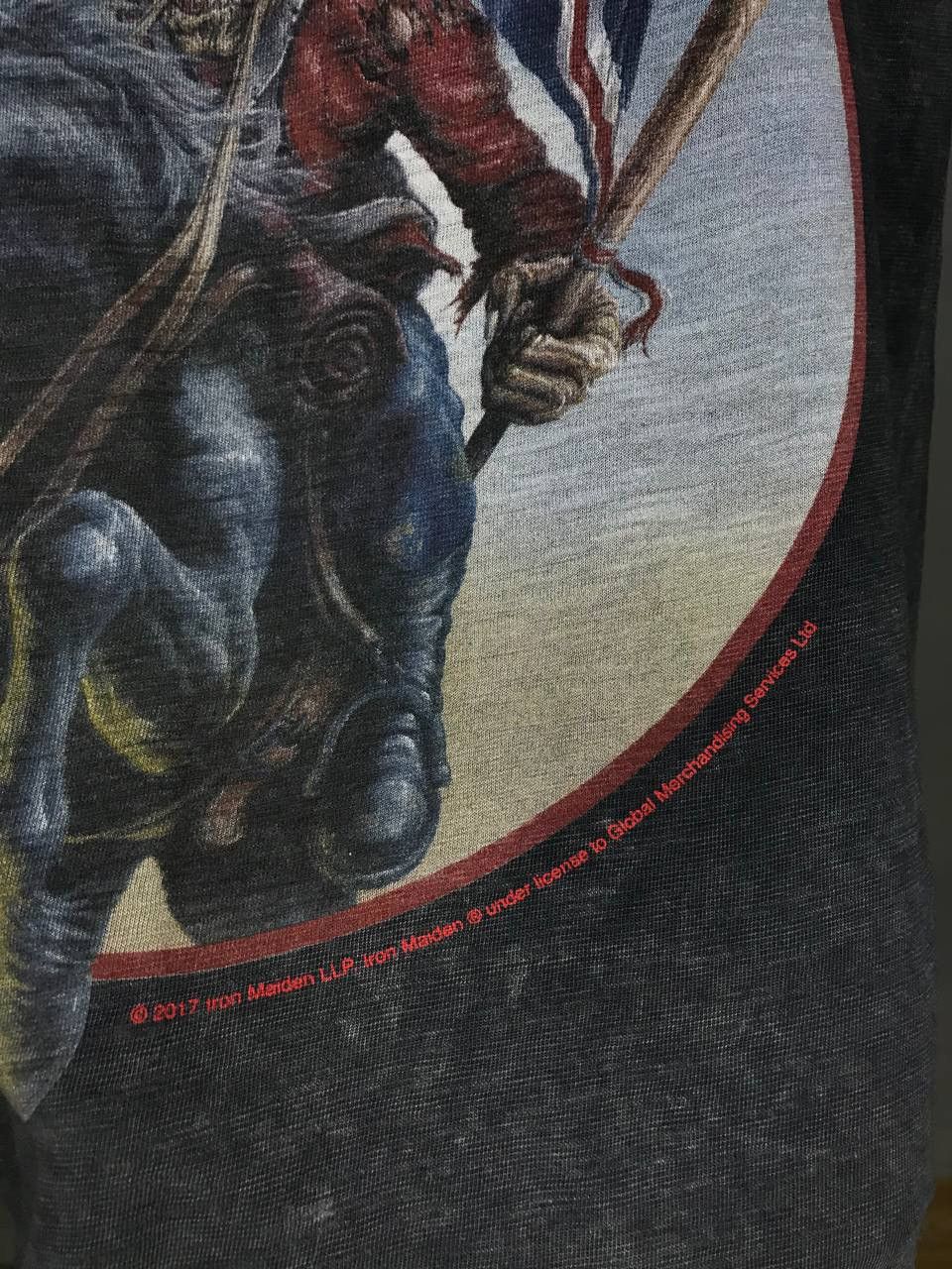 Band Tees Iron Maiden vintage rock band tee Size US XL / EU 56 / 4 - 4 Thumbnail