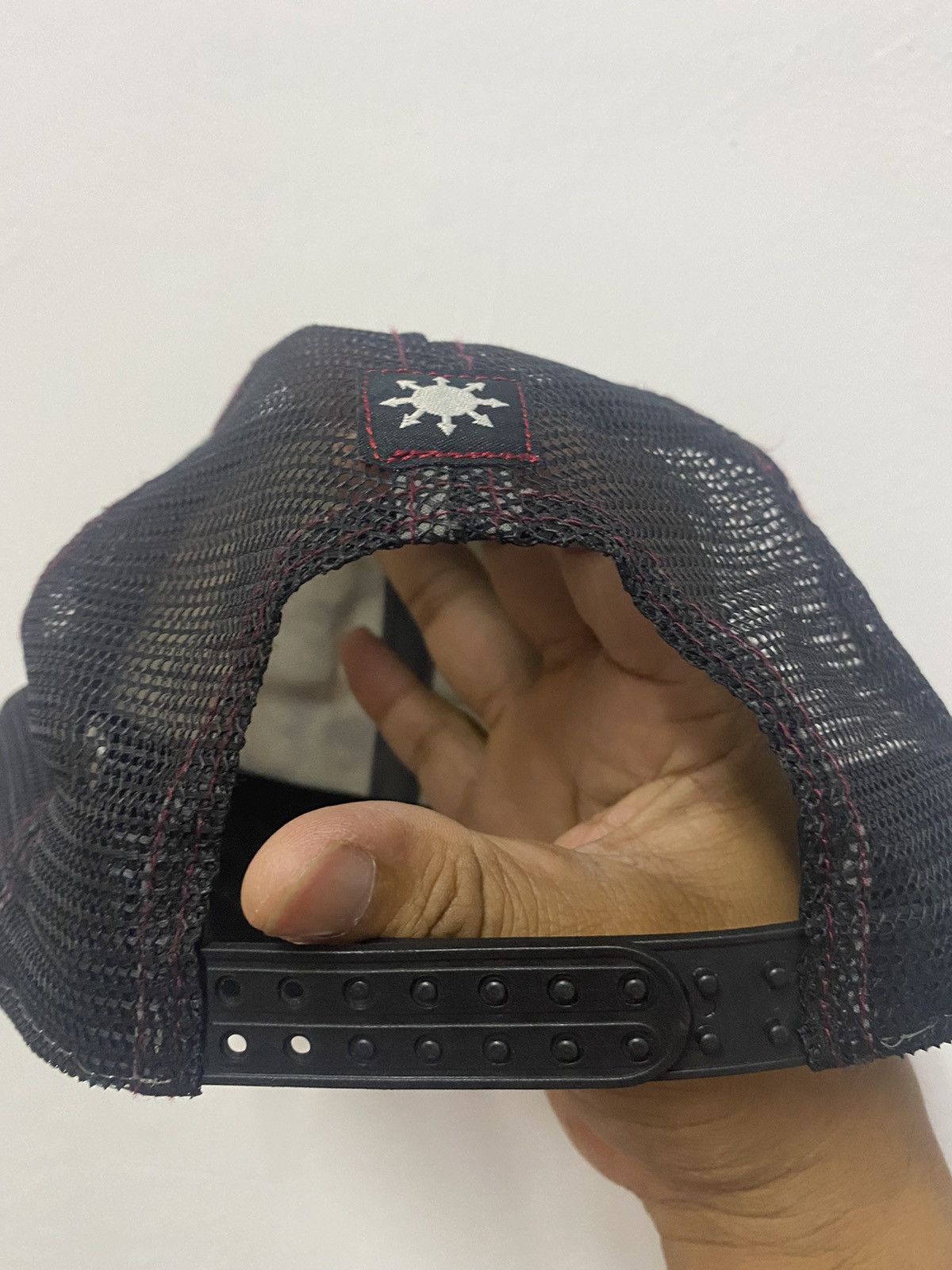 Japanese Brand Bad Skull Drawing Full Printed Trucked Hat Size ONE SIZE - 6 Thumbnail