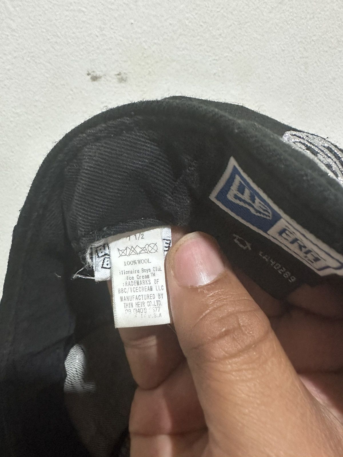 Billionaire Boys Club VTG BBC x New Era 59fifty 7 1/2 Made in USA Size ONE SIZE - 7 Thumbnail