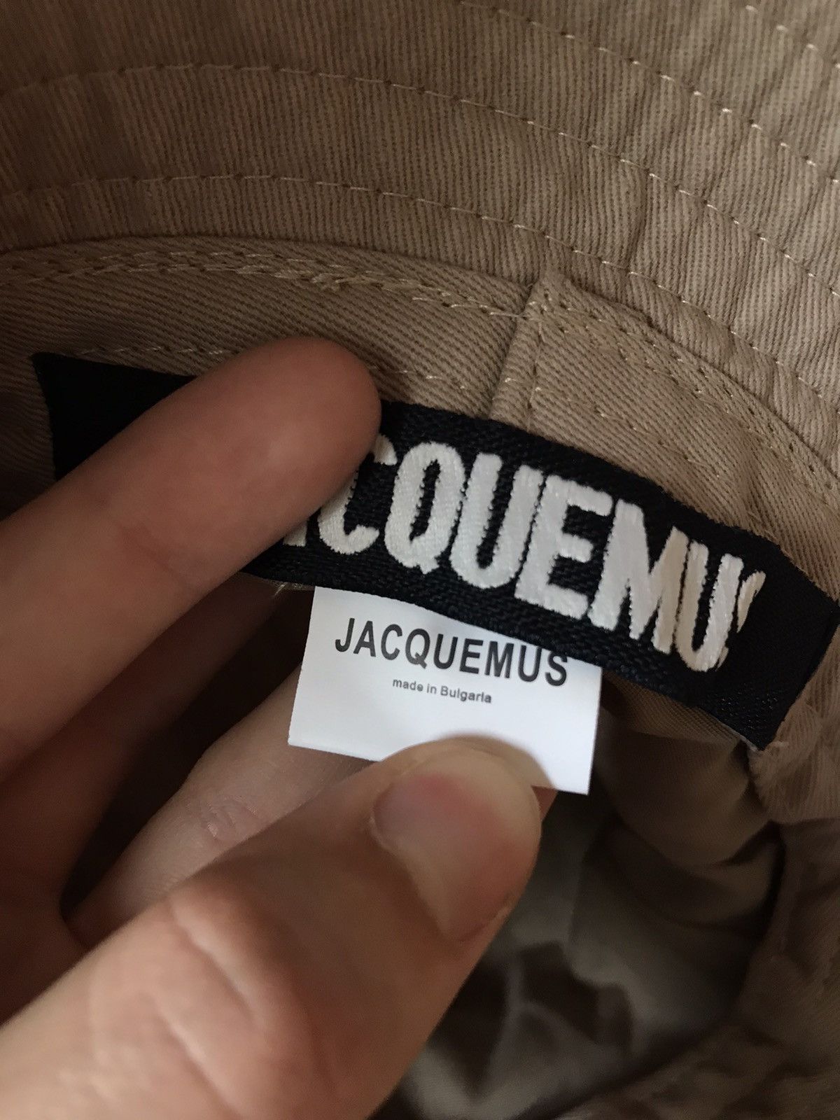 Jacquemus Jacquemus Le Bob Artichaut Bucket Hat Size ONE SIZE - 5 Thumbnail