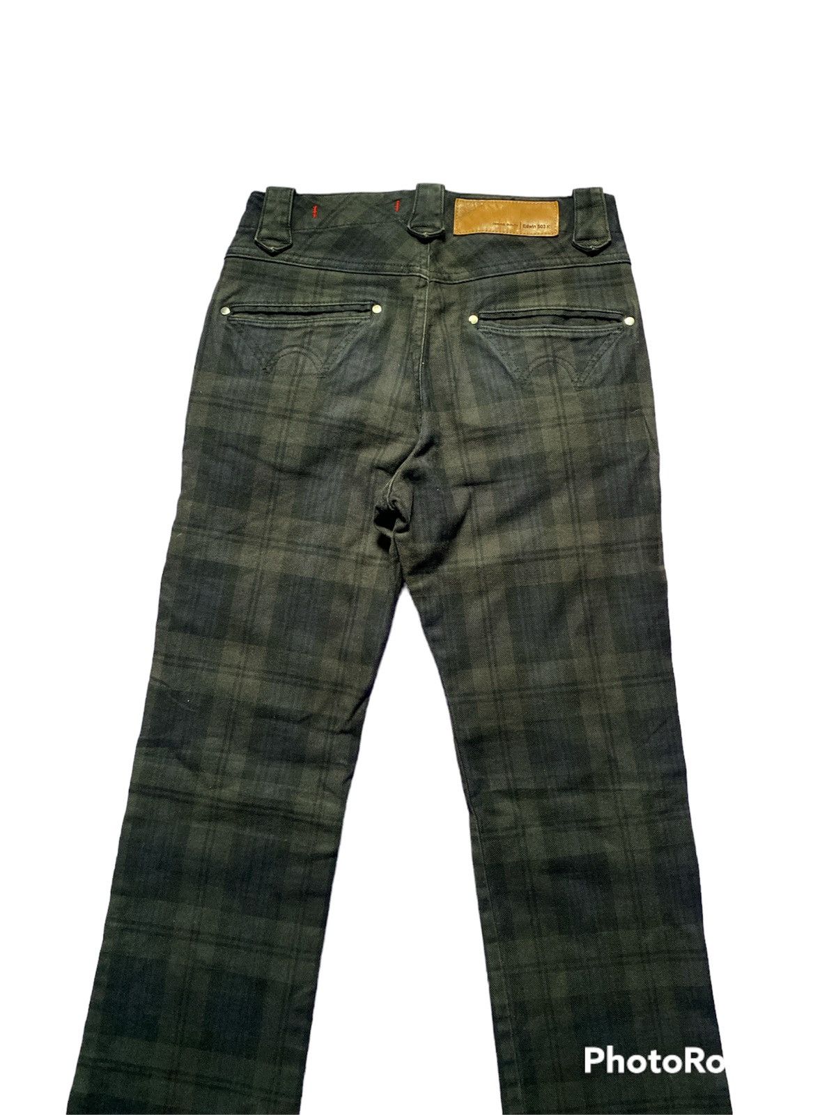 Edwin × Japanese Brand Flared Jeans Japanese Edwin 503K Gothic Grunge Denim Size US 28 / EU 44 - 7 Thumbnail