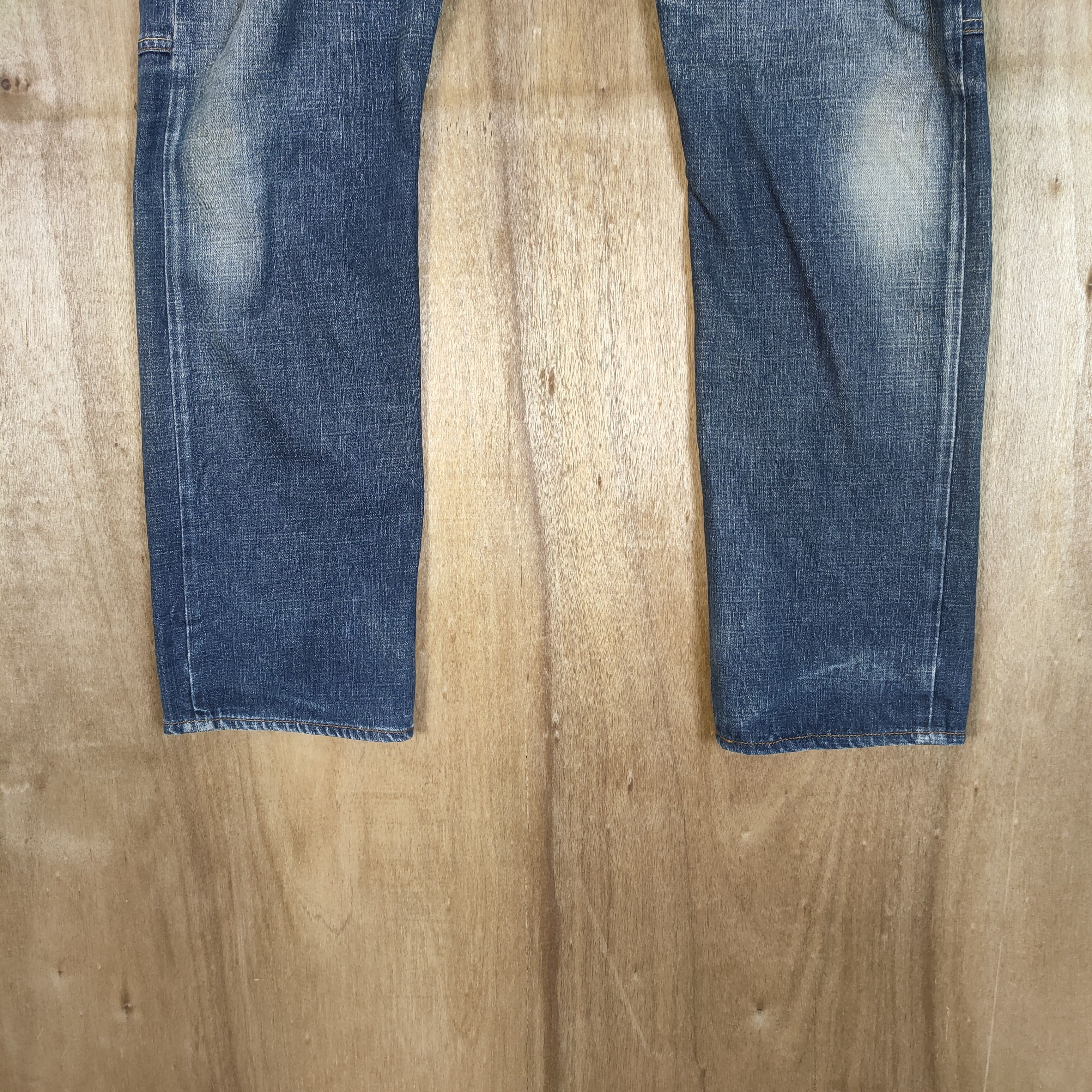 Japanese Brand DOMINATE DOUBLE WAIST JEANS DENIM PANTS Size US 34 / EU 50 - 3 Thumbnail