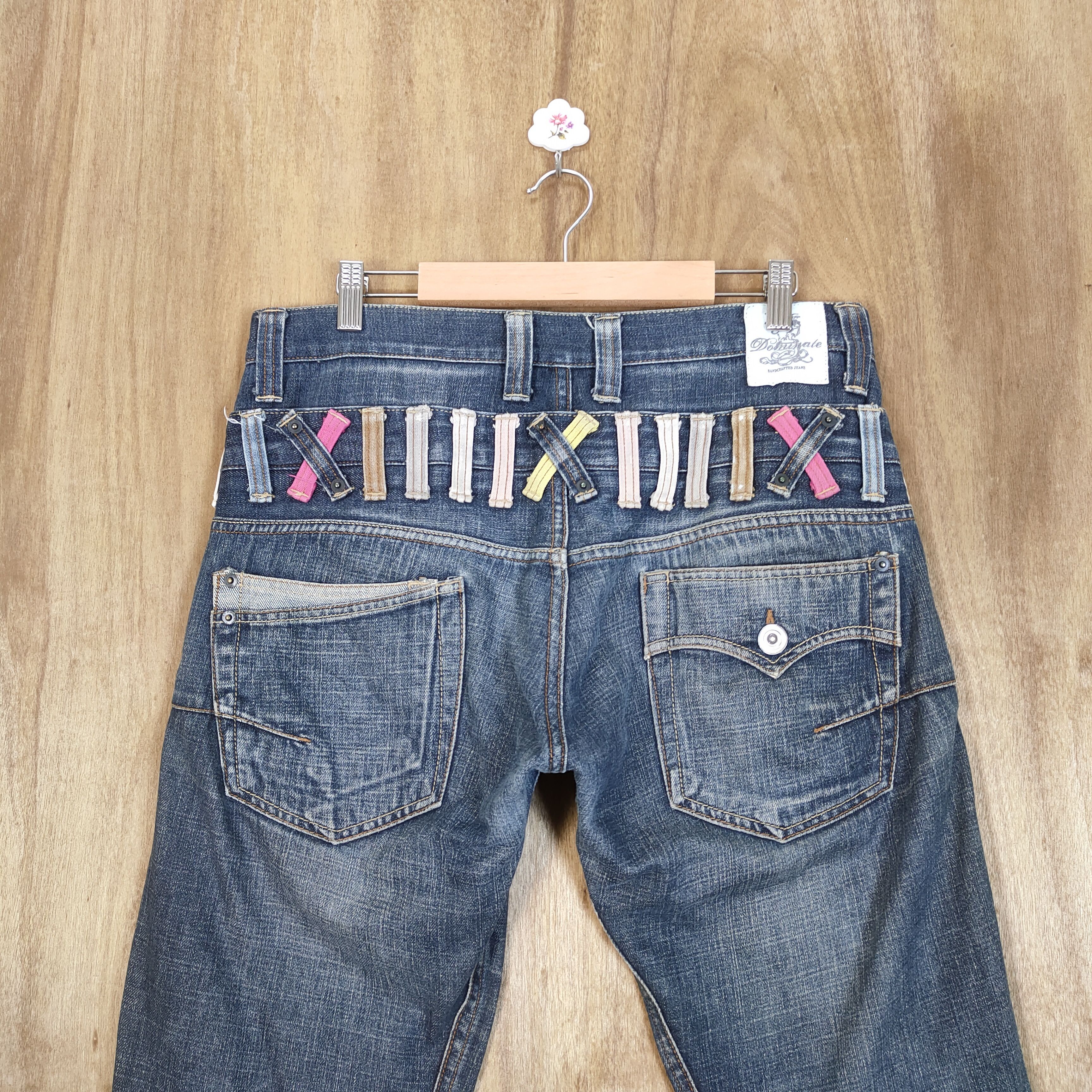 Japanese Brand DOMINATE DOUBLE WAIST JEANS DENIM PANTS Size US 34 / EU 50 - 9 Thumbnail
