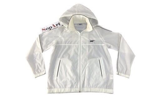 Asics × Vintage Vintage Jacket Windbreaker Asics Sportwear Zipper Hoodie Size US L / EU 52-54 / 3 - 1 Thumbnail