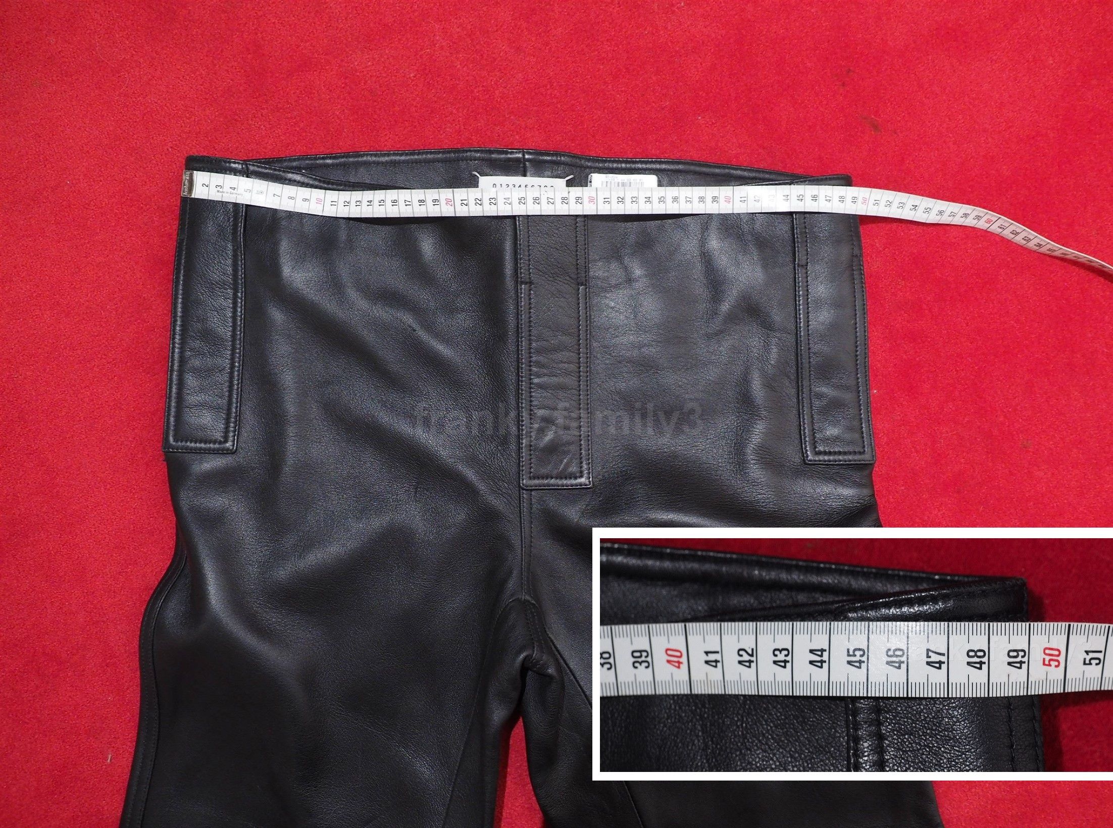 Maison Margiela margiela leather pants in black Size US 32 / EU 48 - 3 Thumbnail