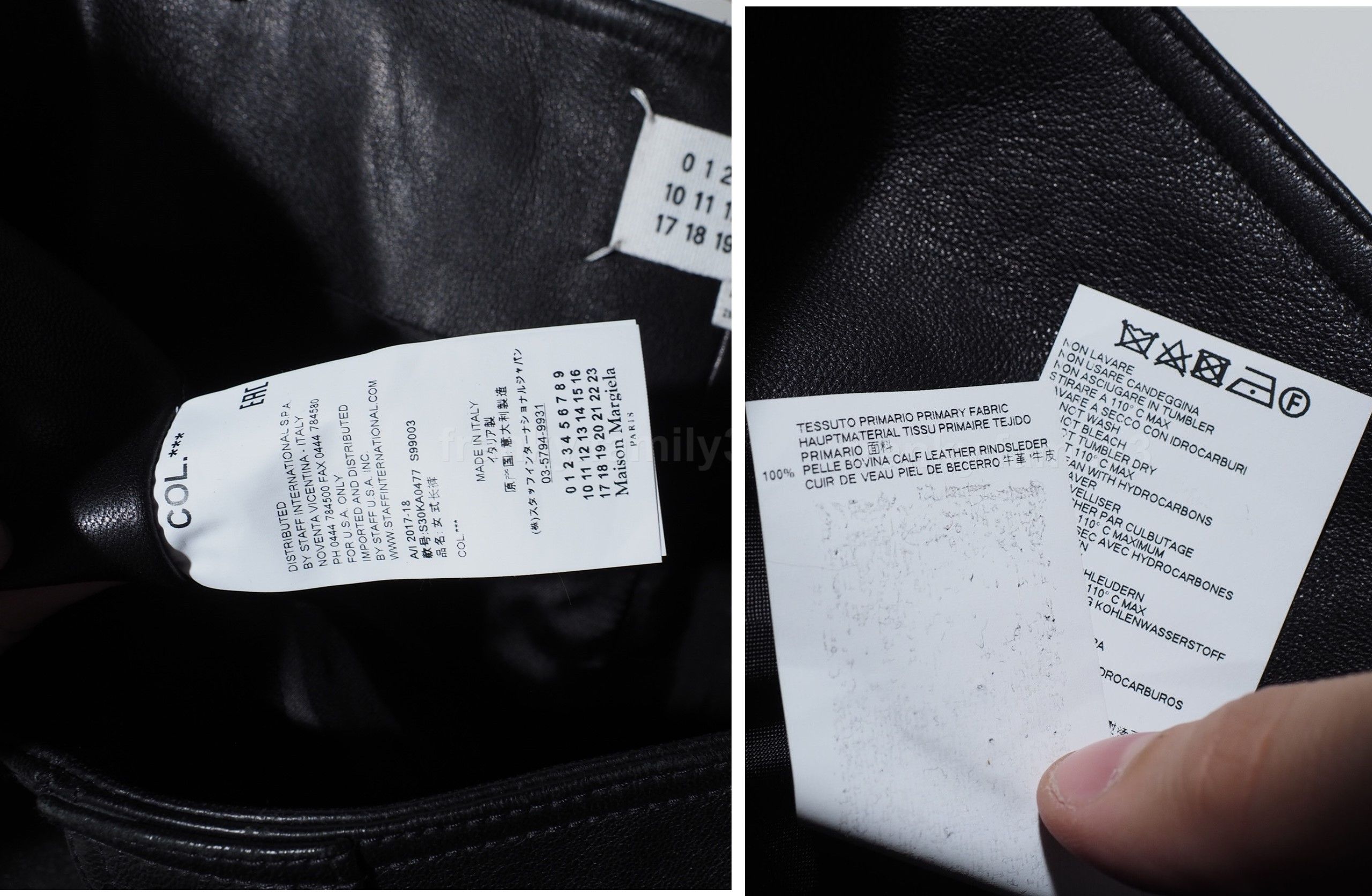 Maison Margiela margiela leather pants in black Size US 32 / EU 48 - 14 Thumbnail