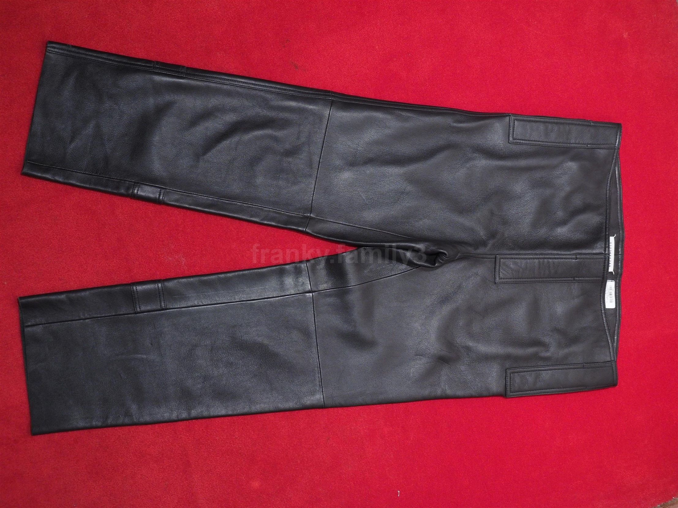 Maison Margiela margiela leather pants in black Size US 32 / EU 48 - 15 Thumbnail