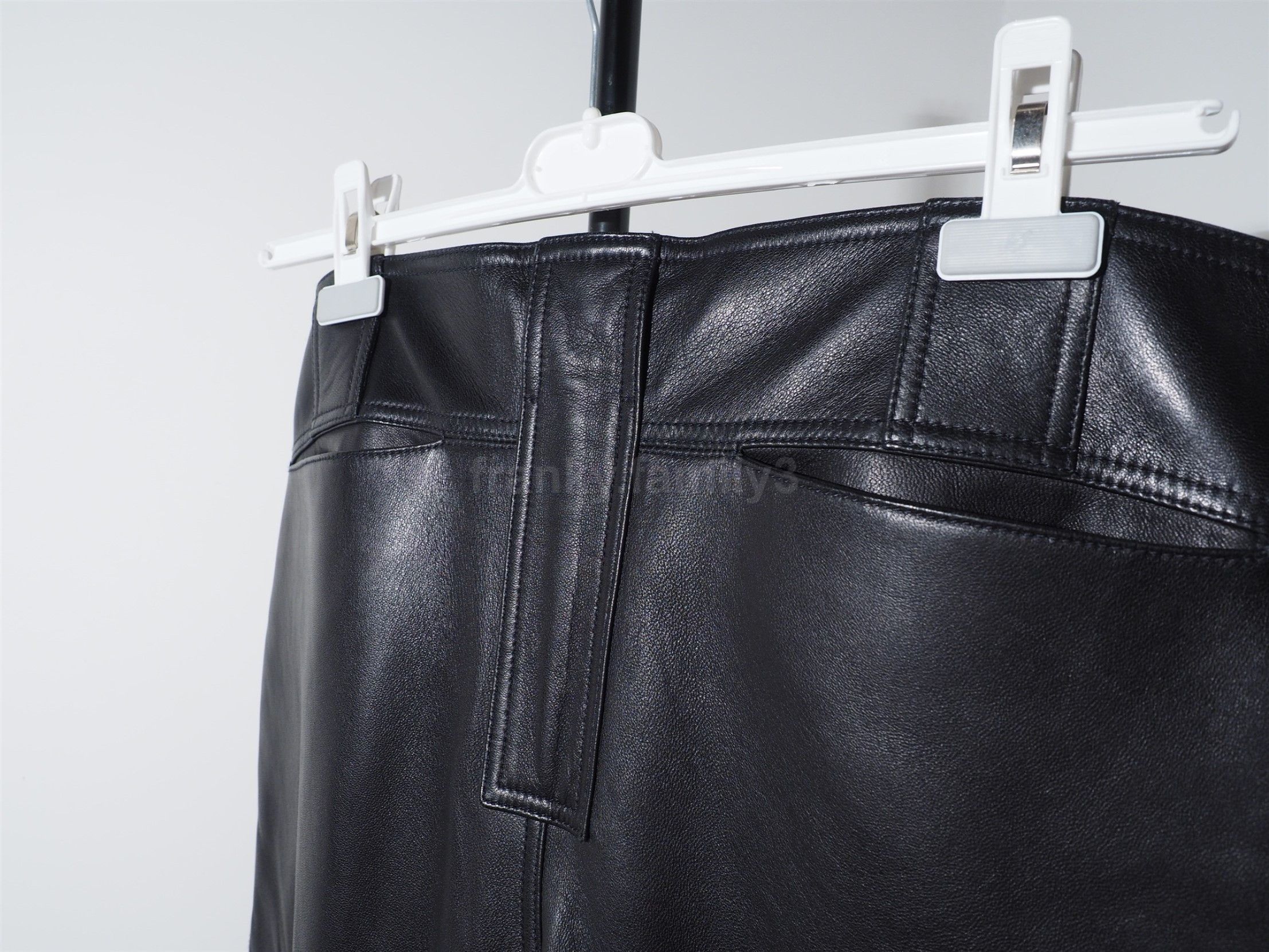 Maison Margiela margiela leather pants in black Size US 32 / EU 48 - 12 Thumbnail