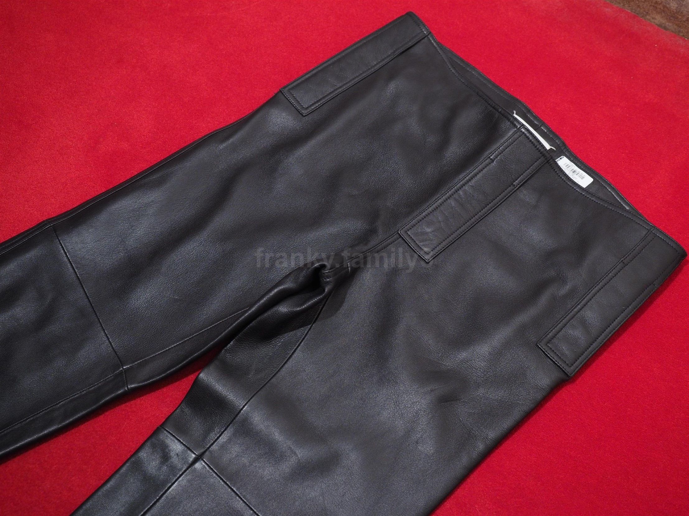 Maison Margiela margiela leather pants in black Size US 32 / EU 48 - 16 Thumbnail